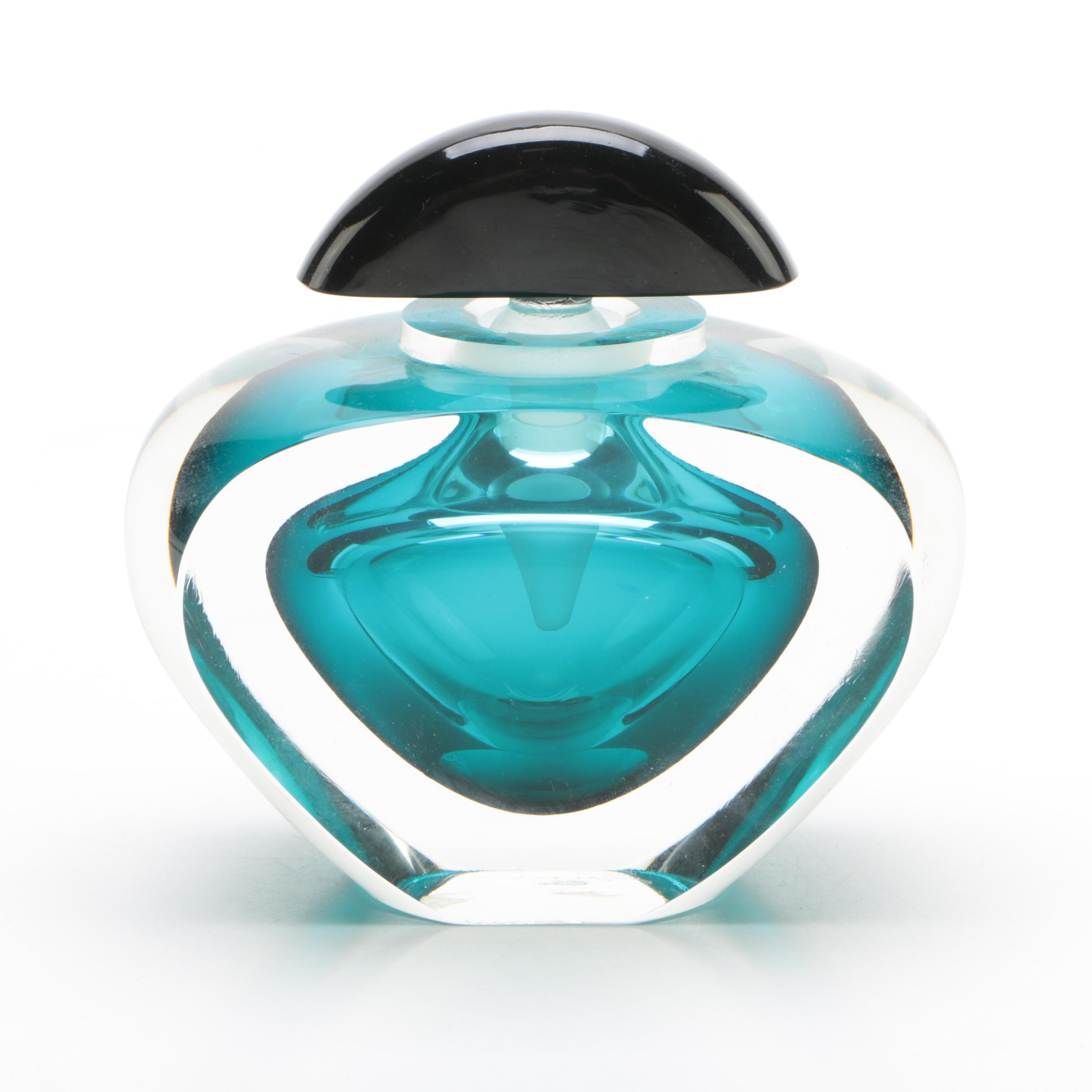 Limited Edition Correia Art Glass Perfume Bottle