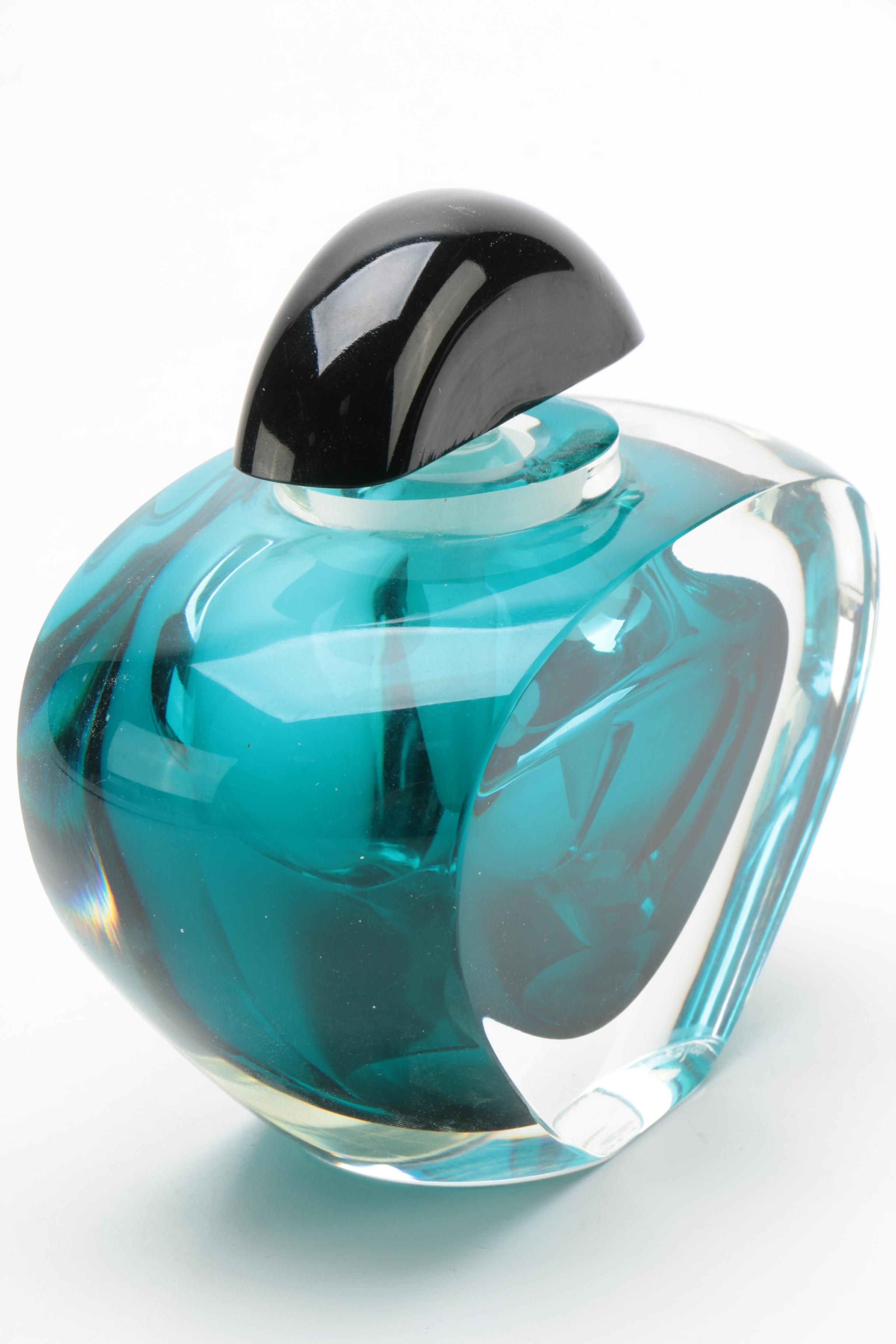 Limited Edition Correia Art Glass Perfume Bottle