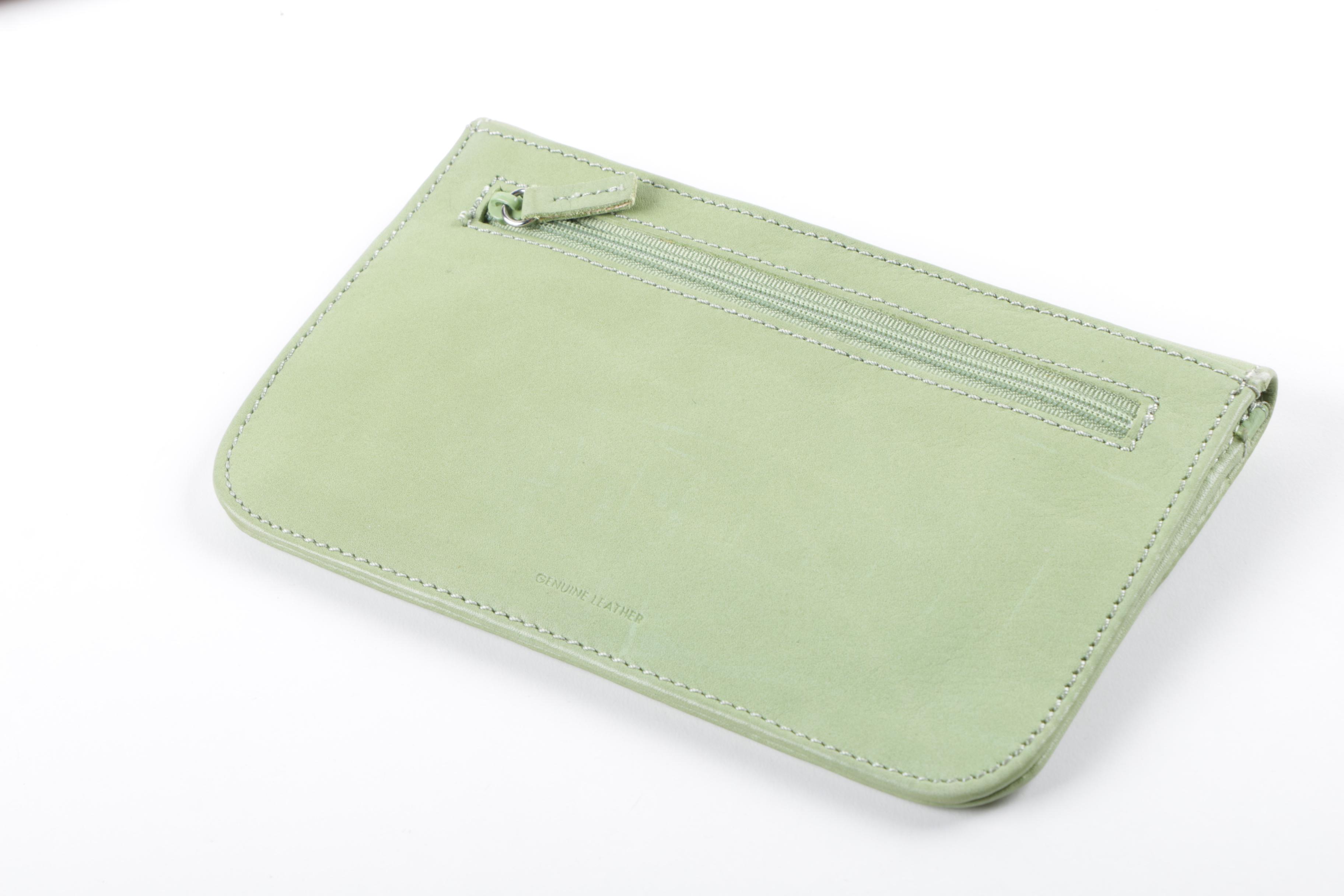 Dooney & Bourke All-Weather Leather Phone Case with Two Leather Wallets