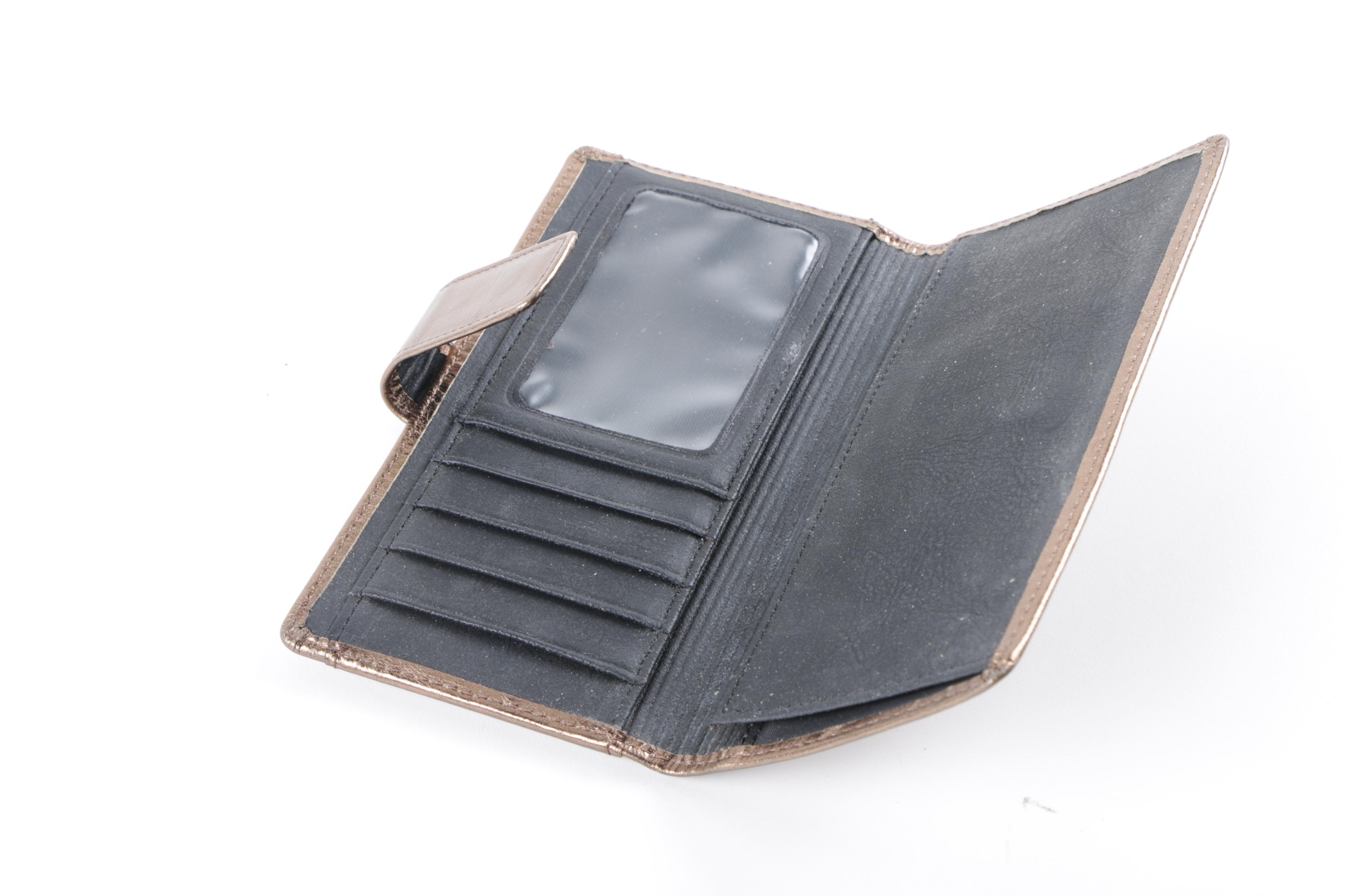 Dooney & Bourke All-Weather Leather Phone Case with Two Leather Wallets