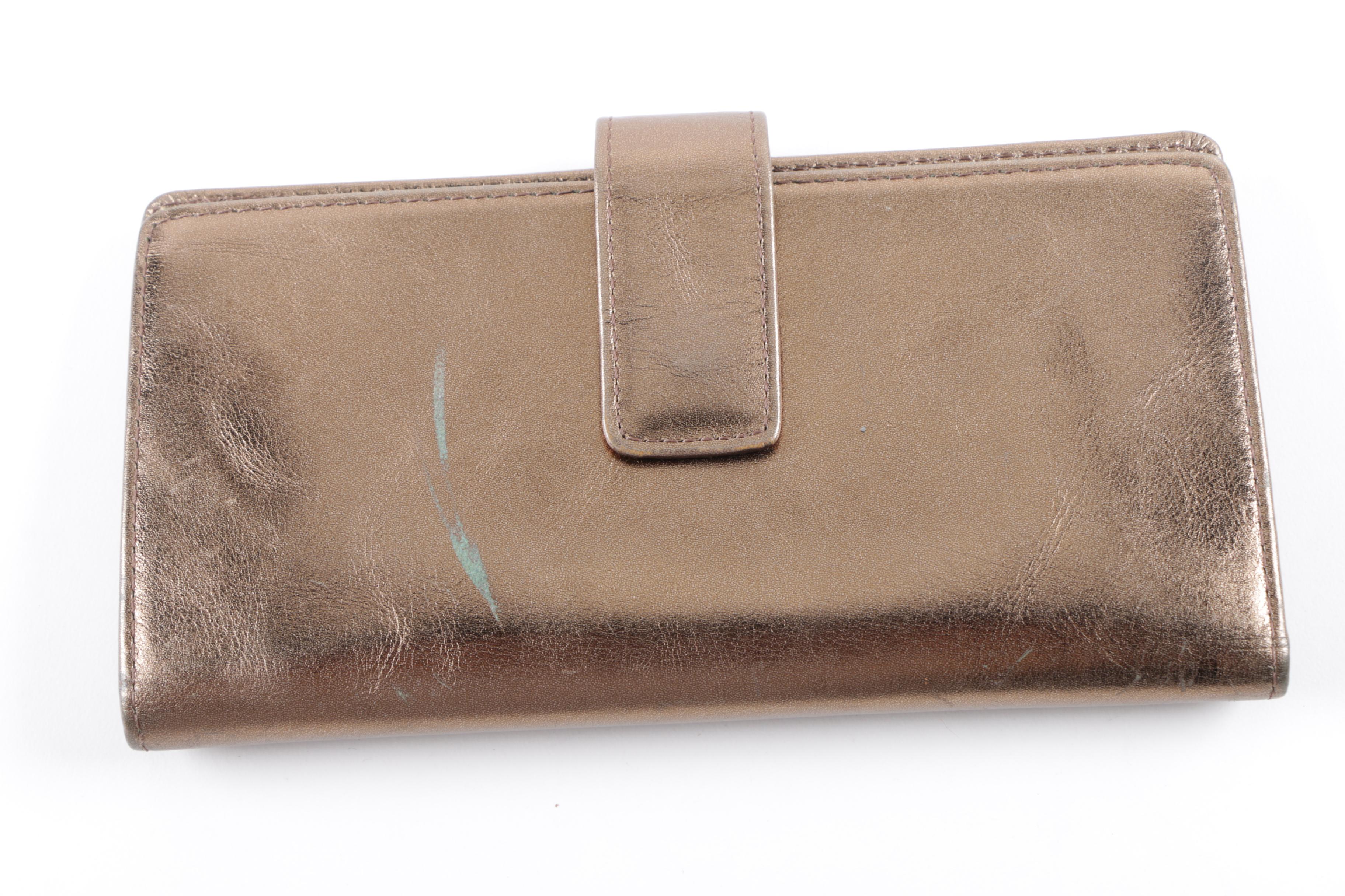 Dooney & Bourke All-Weather Leather Phone Case with Two Leather Wallets