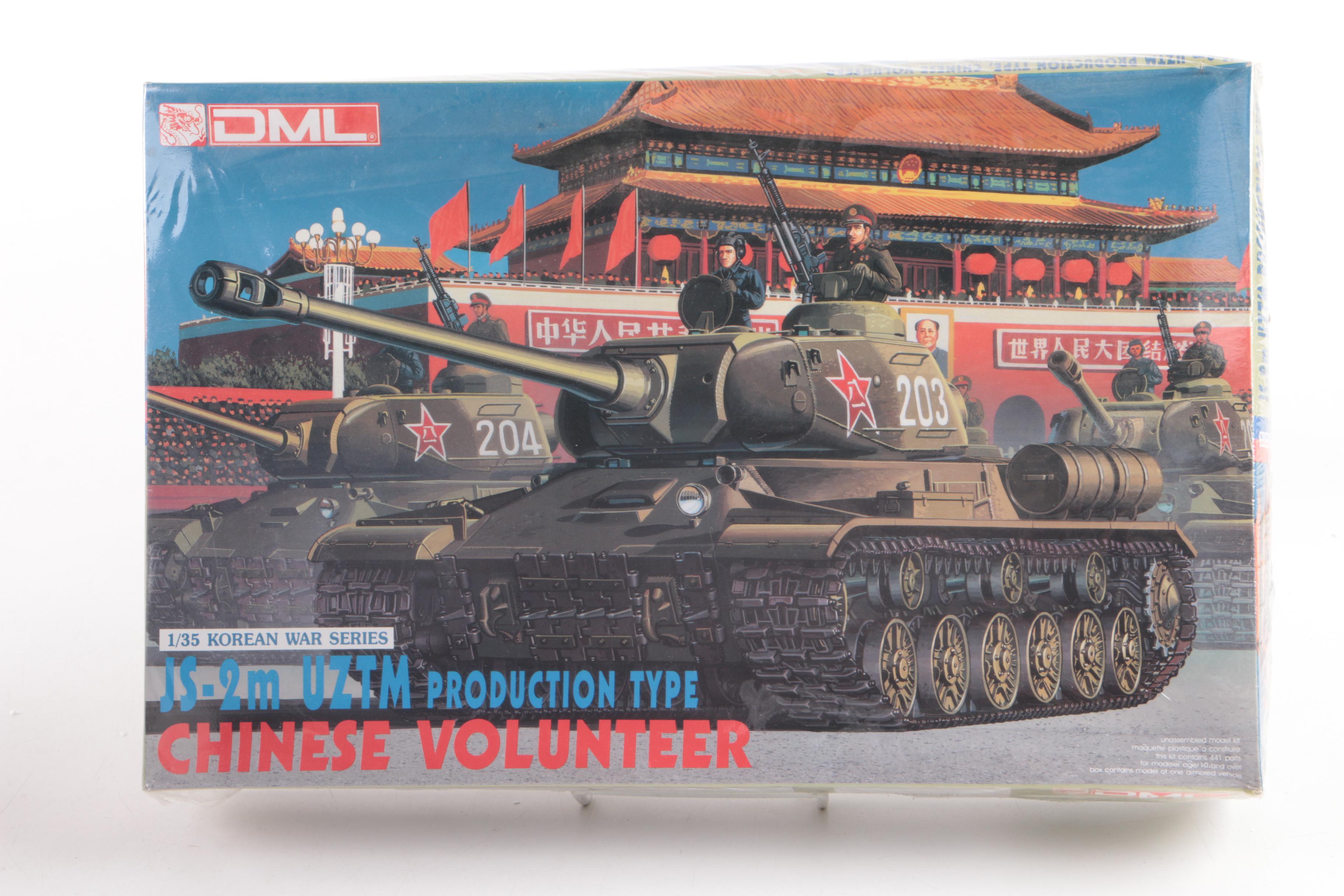 Military Vehicle, Gun and Troop Model Kits, Including Italeri