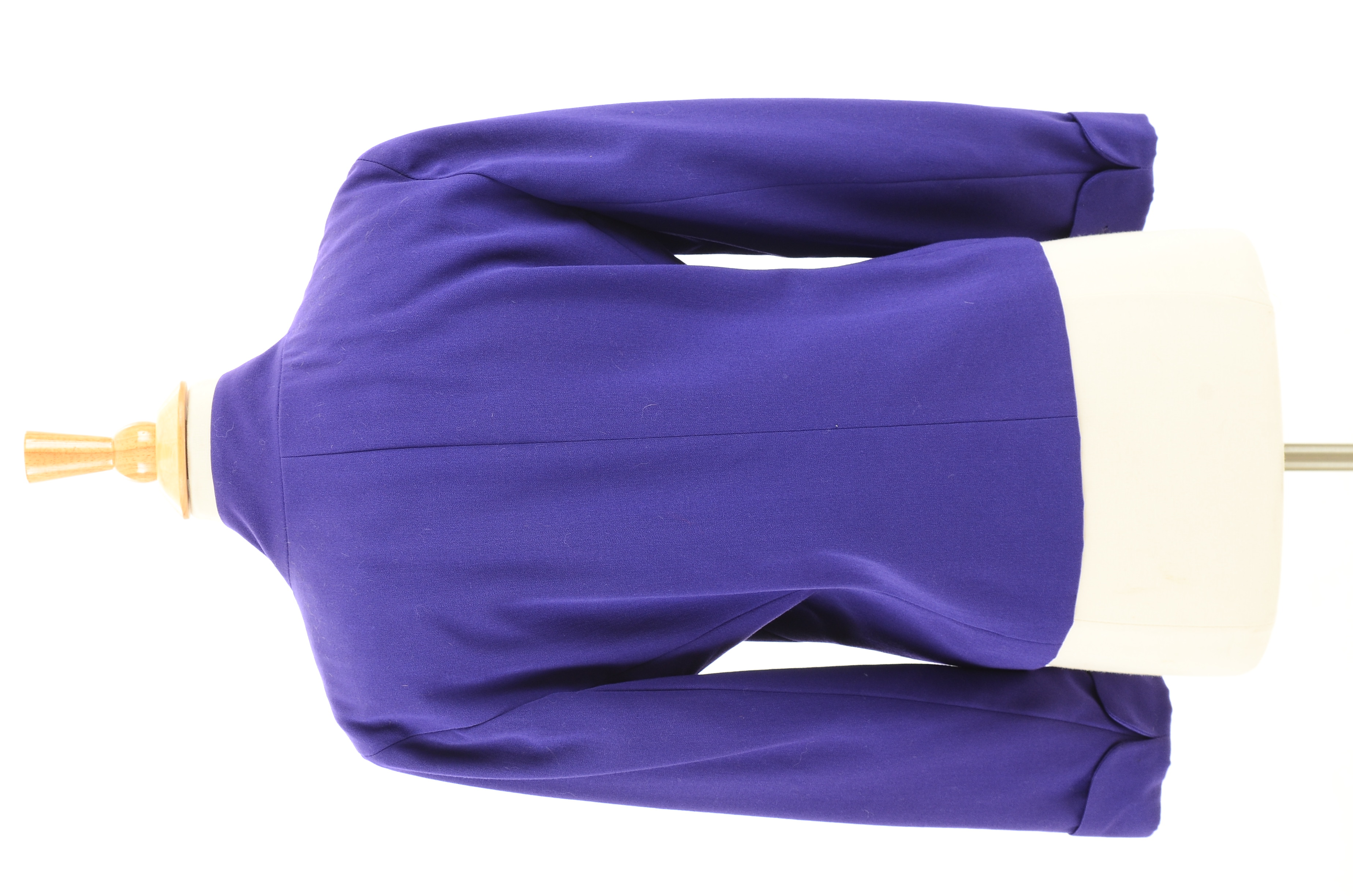 Vintage Christian Dior Purple Double-Breasted Suit Jacket