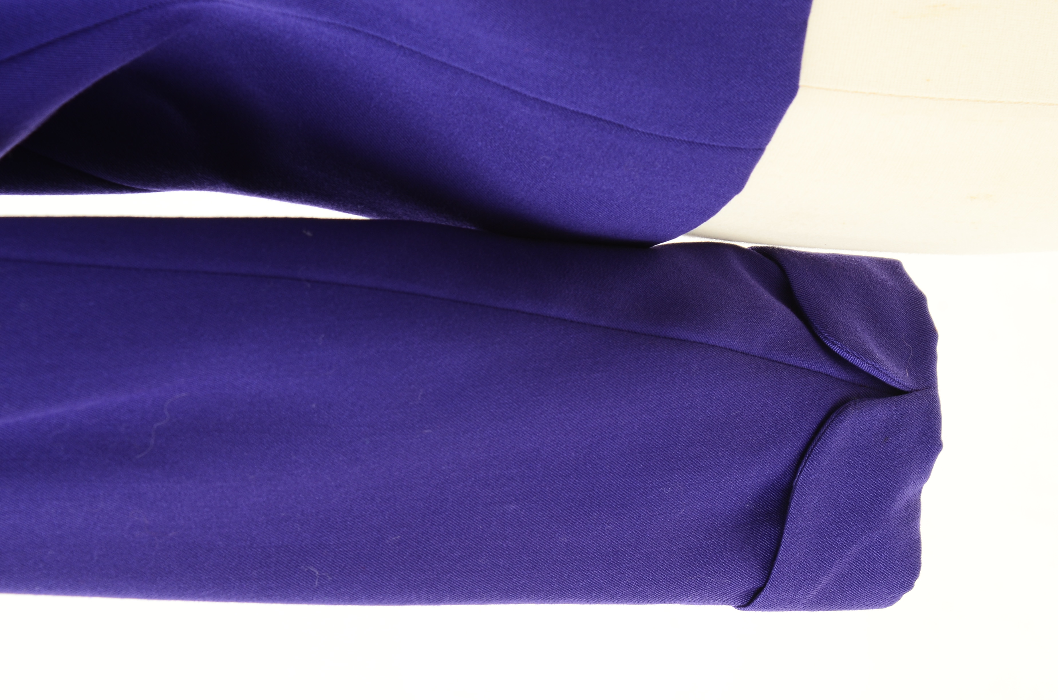 Vintage Christian Dior Purple Double-Breasted Suit Jacket