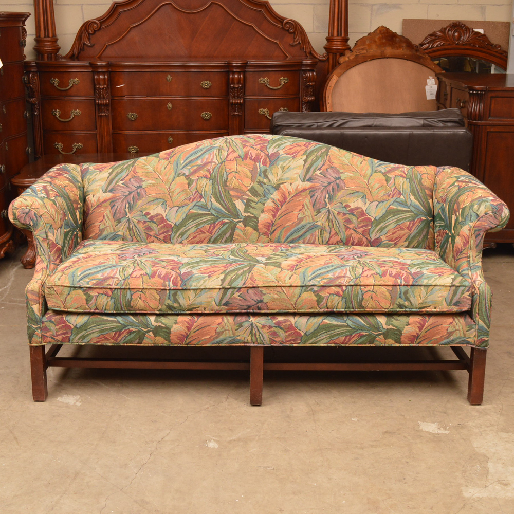 Vintage Chippendale Style Sofa