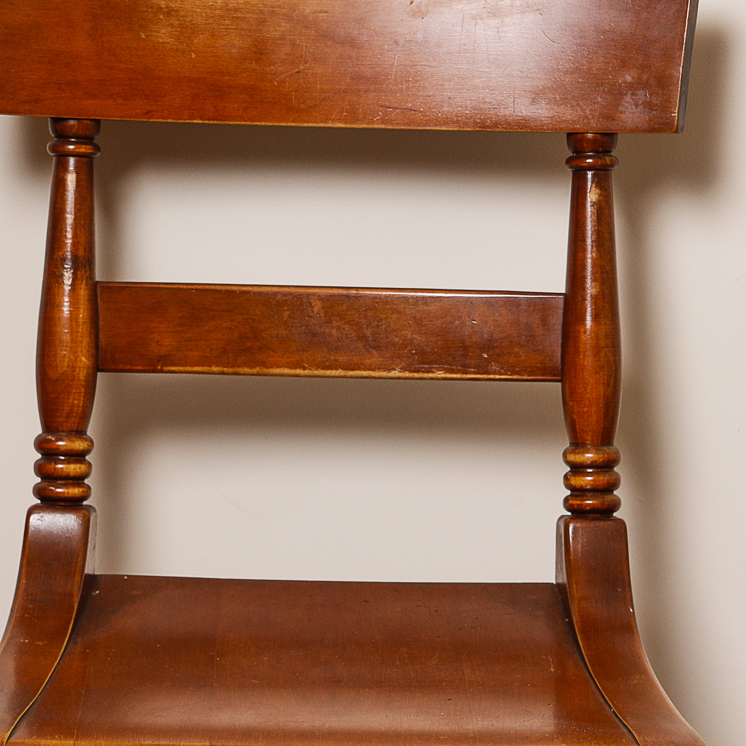 Six "Golden Beryl" Maple Dining Chairs by Willett