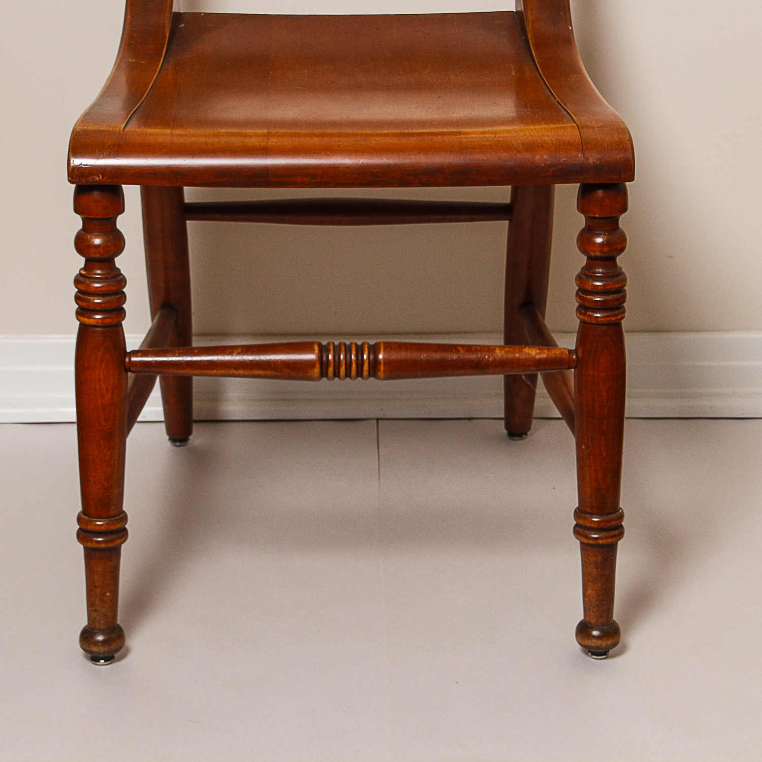 Six "Golden Beryl" Maple Dining Chairs by Willett