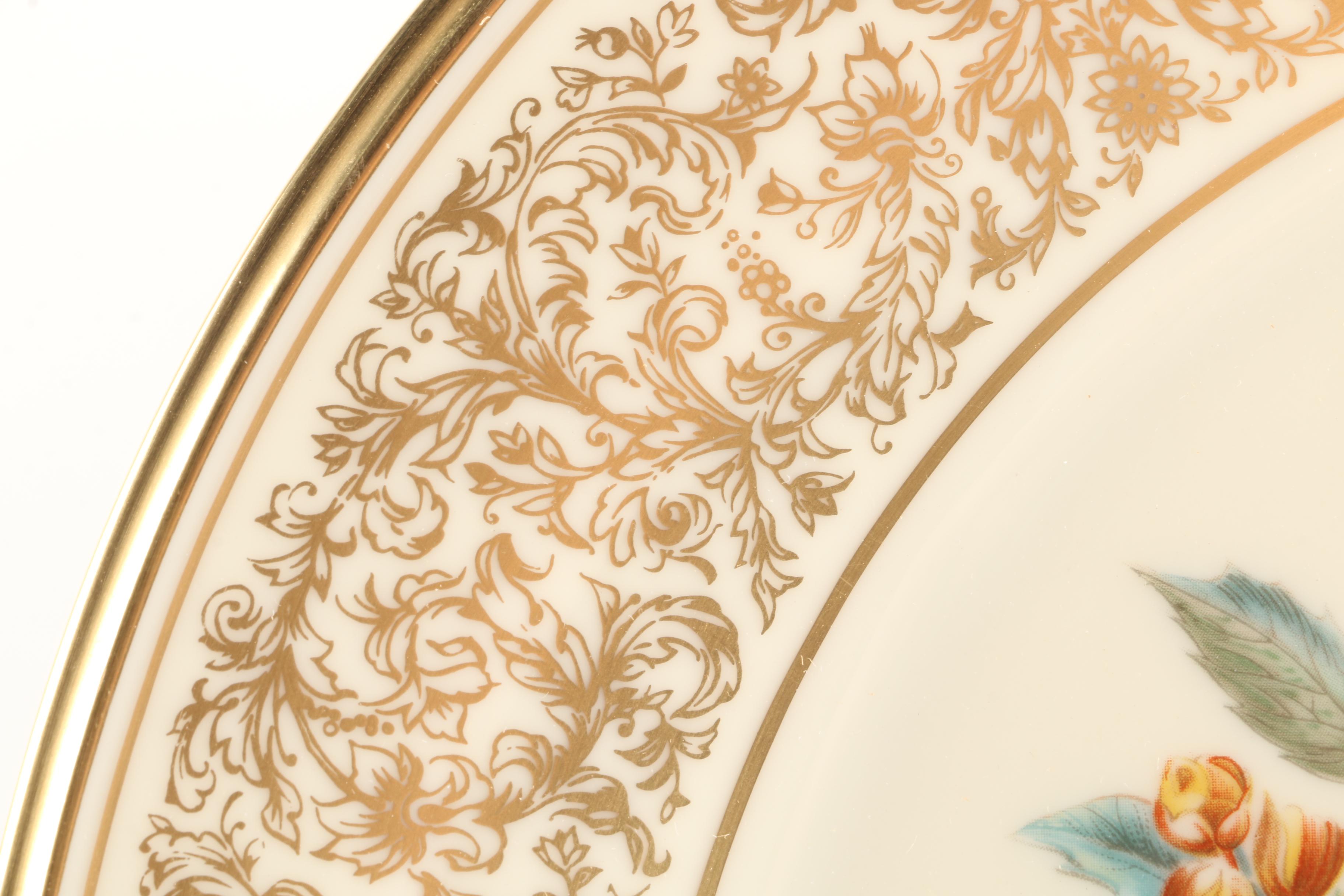 1973 Lenox Limited Edition Boehm Birds "Meadowlark" Collector Plate