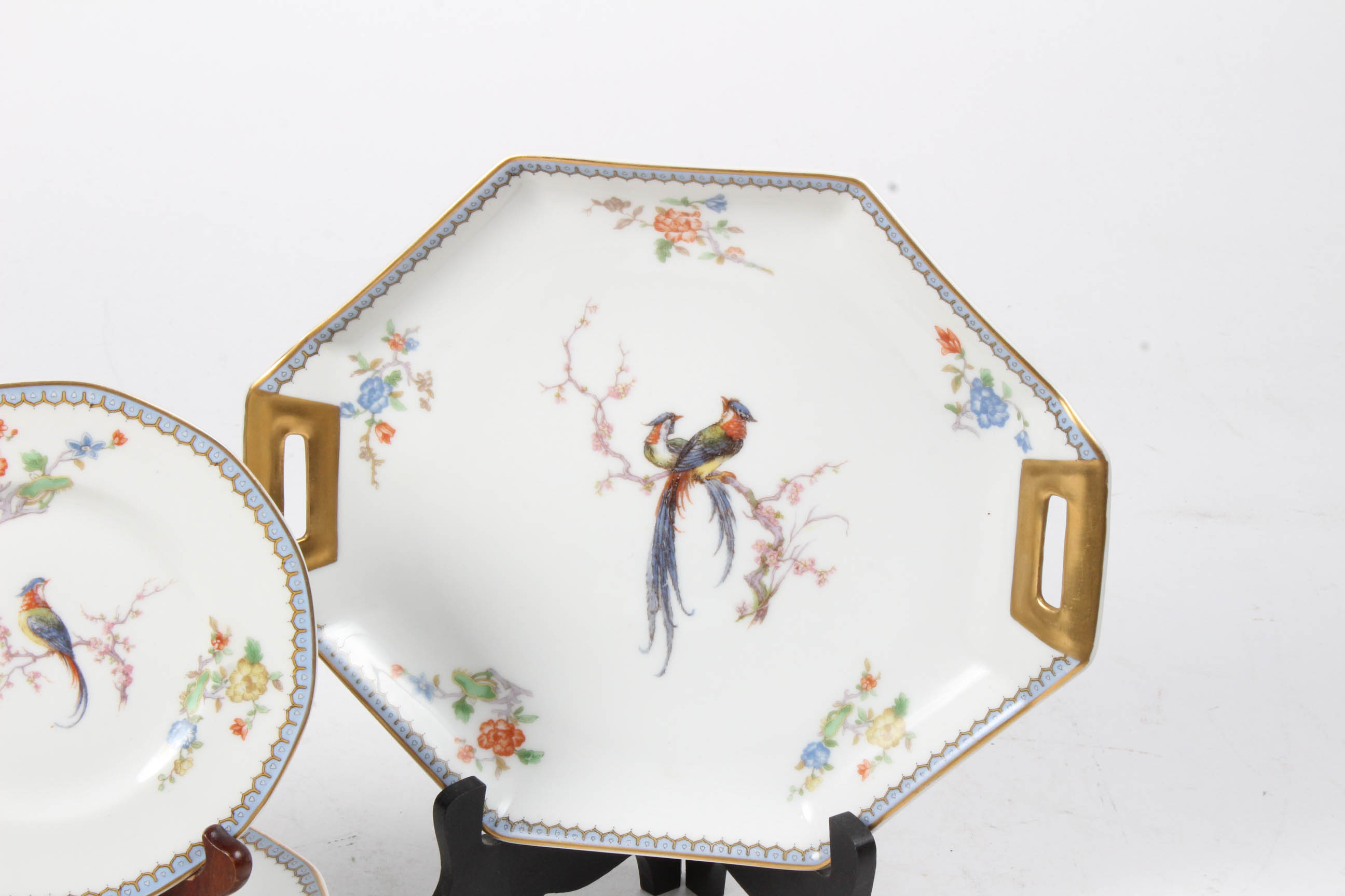 Vintage Haviland Limoges "Paradise" Dessert Set