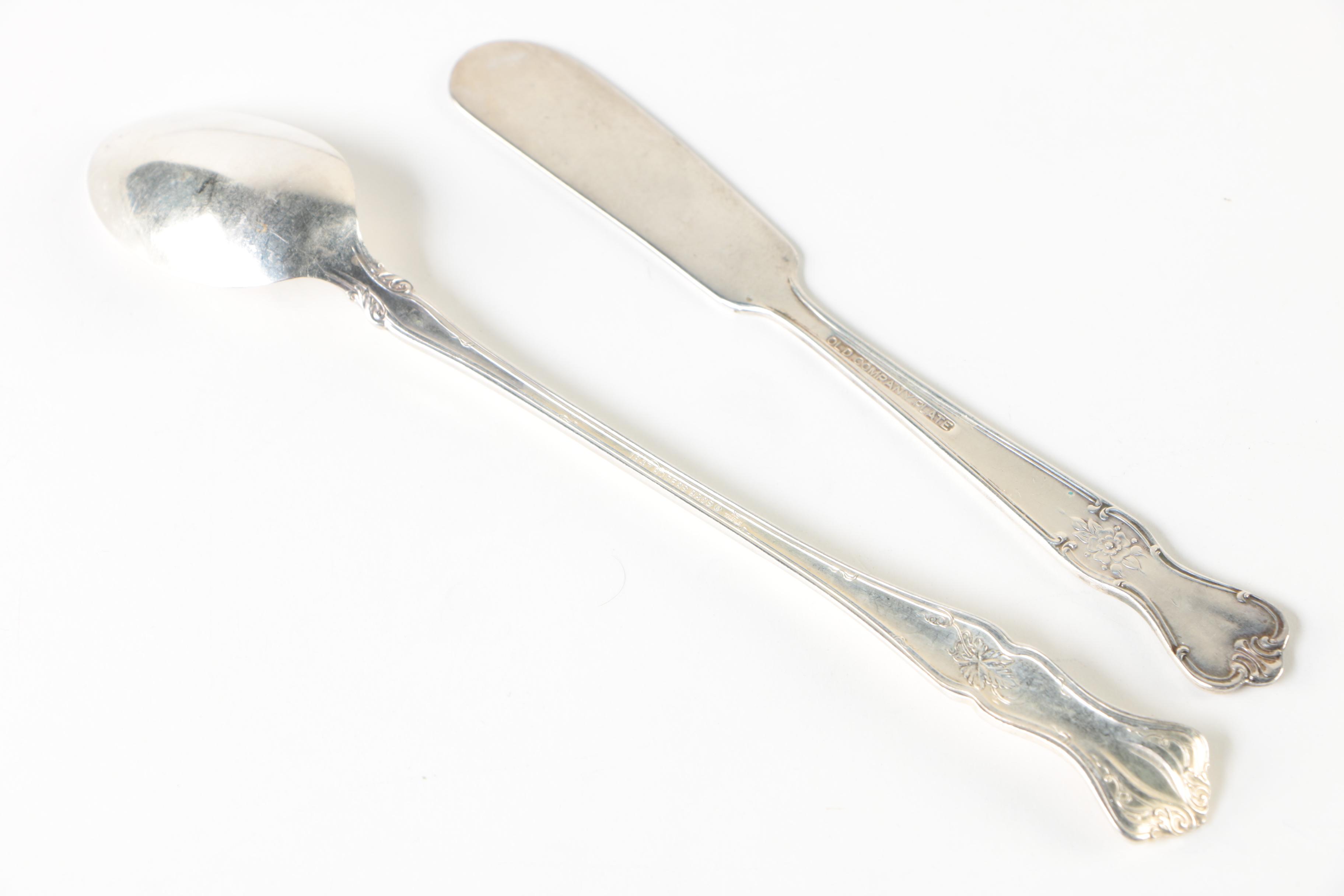 International Silver Co. "Royal Danish" Sterling Silver Flatware Set