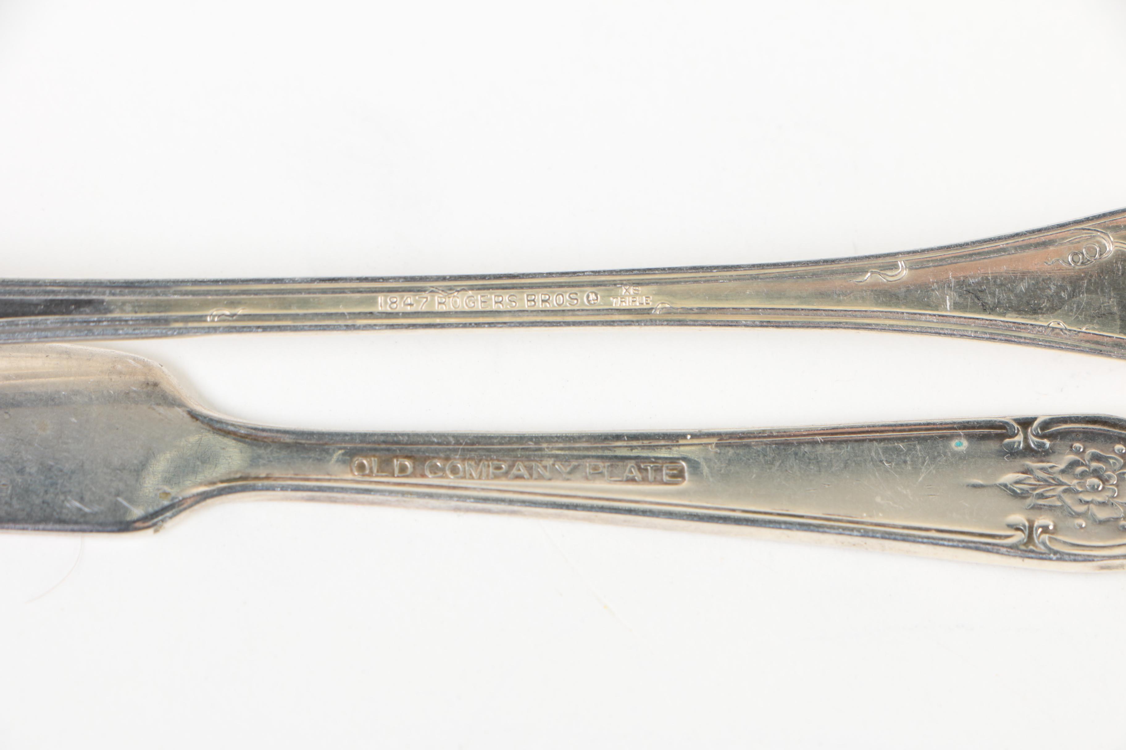 International Silver Co. "Royal Danish" Sterling Silver Flatware Set