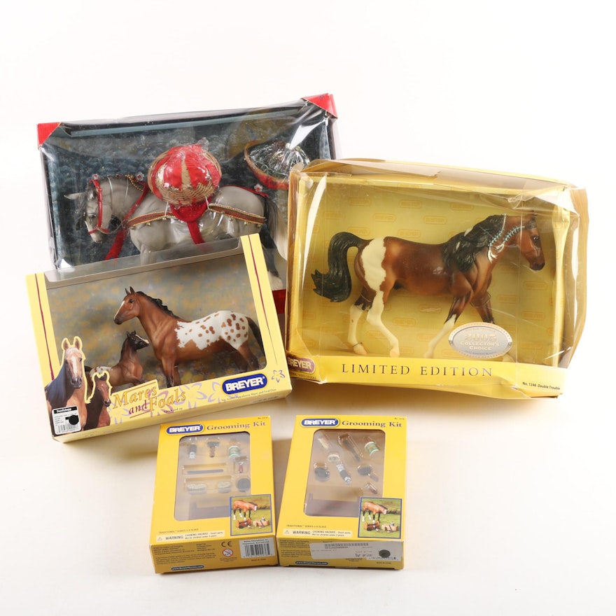 Breyer Horses with Grooming Kits