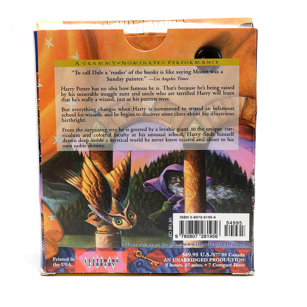 Harry Potter Complete Audio Book Collection