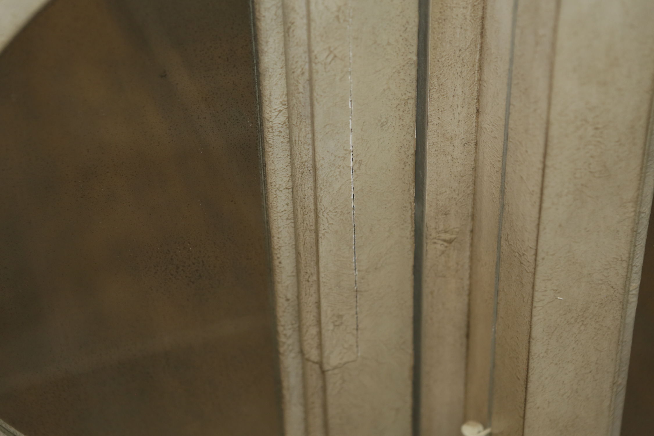 Mirror Front Breakfront Sideboard