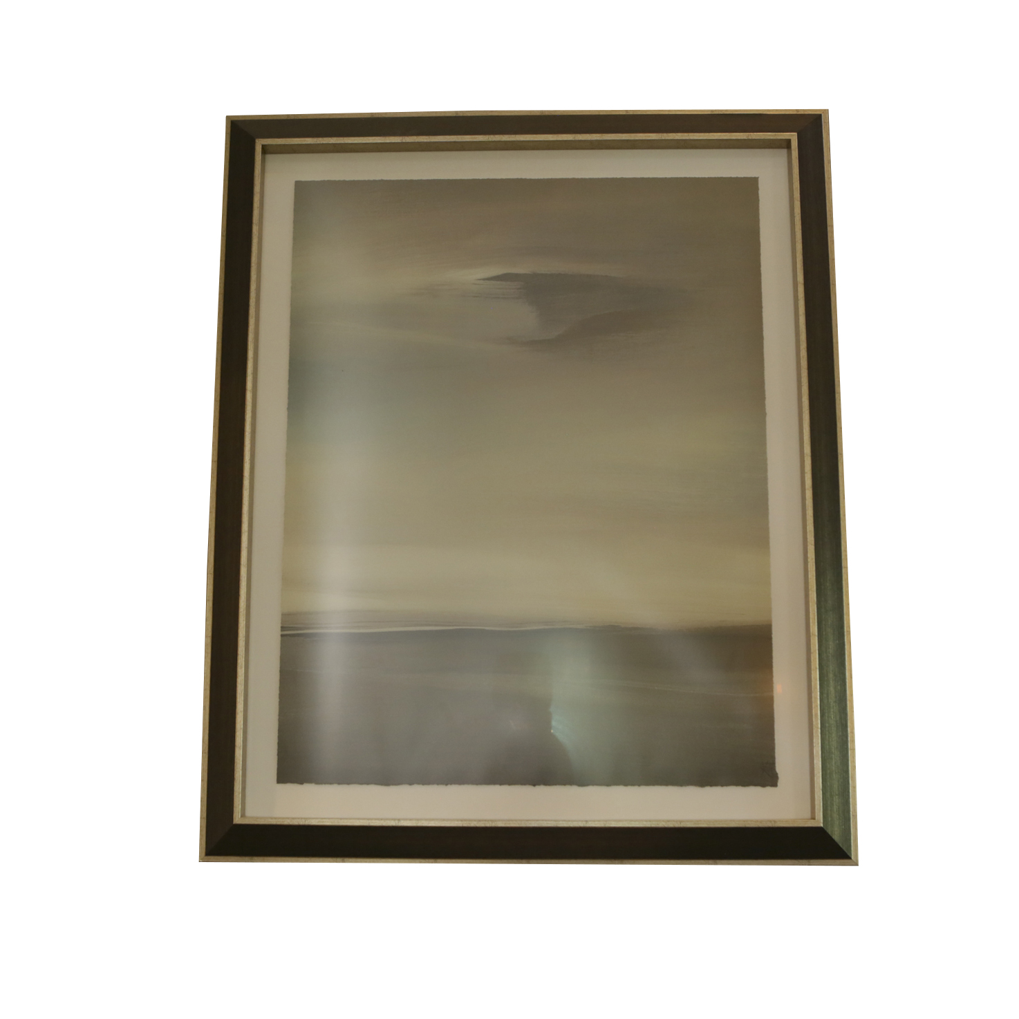 Oil Painting of an Abstract Composition