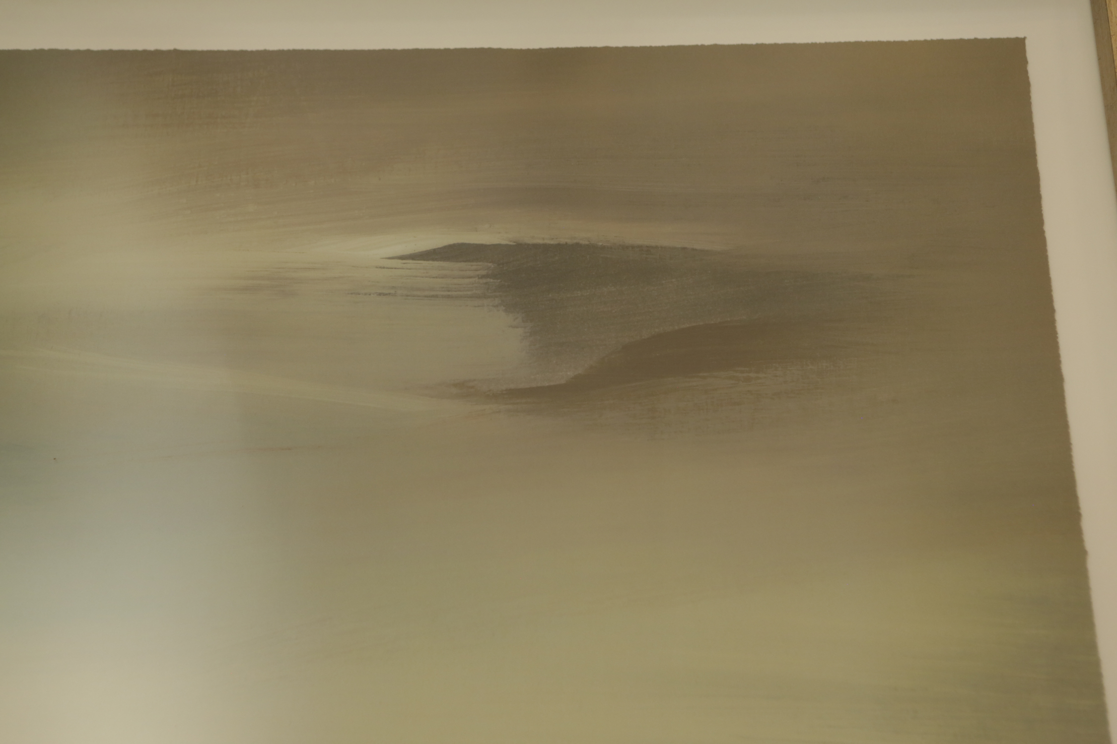 Oil Painting of an Abstract Composition