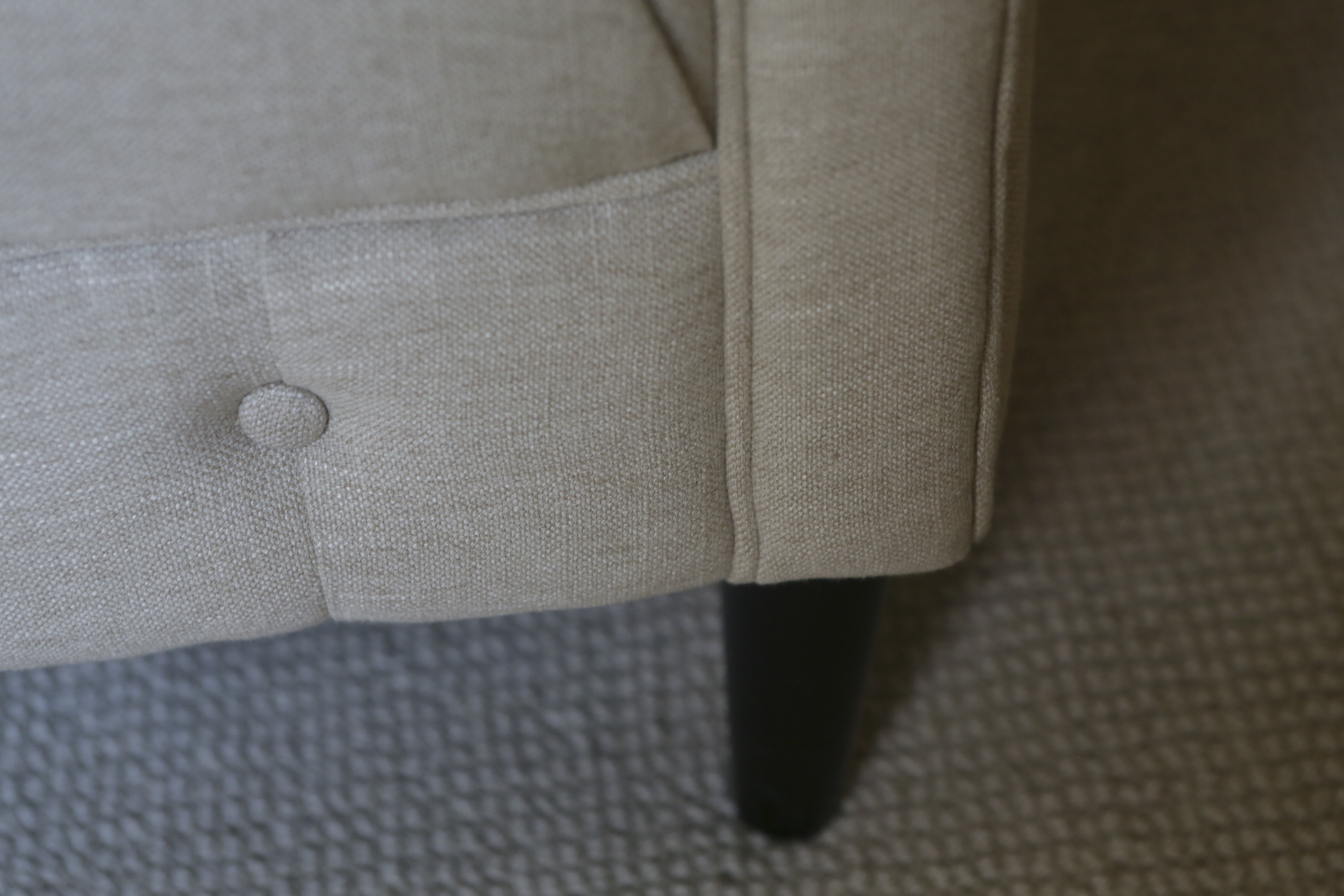 Contemporary Upholstered Club Chair