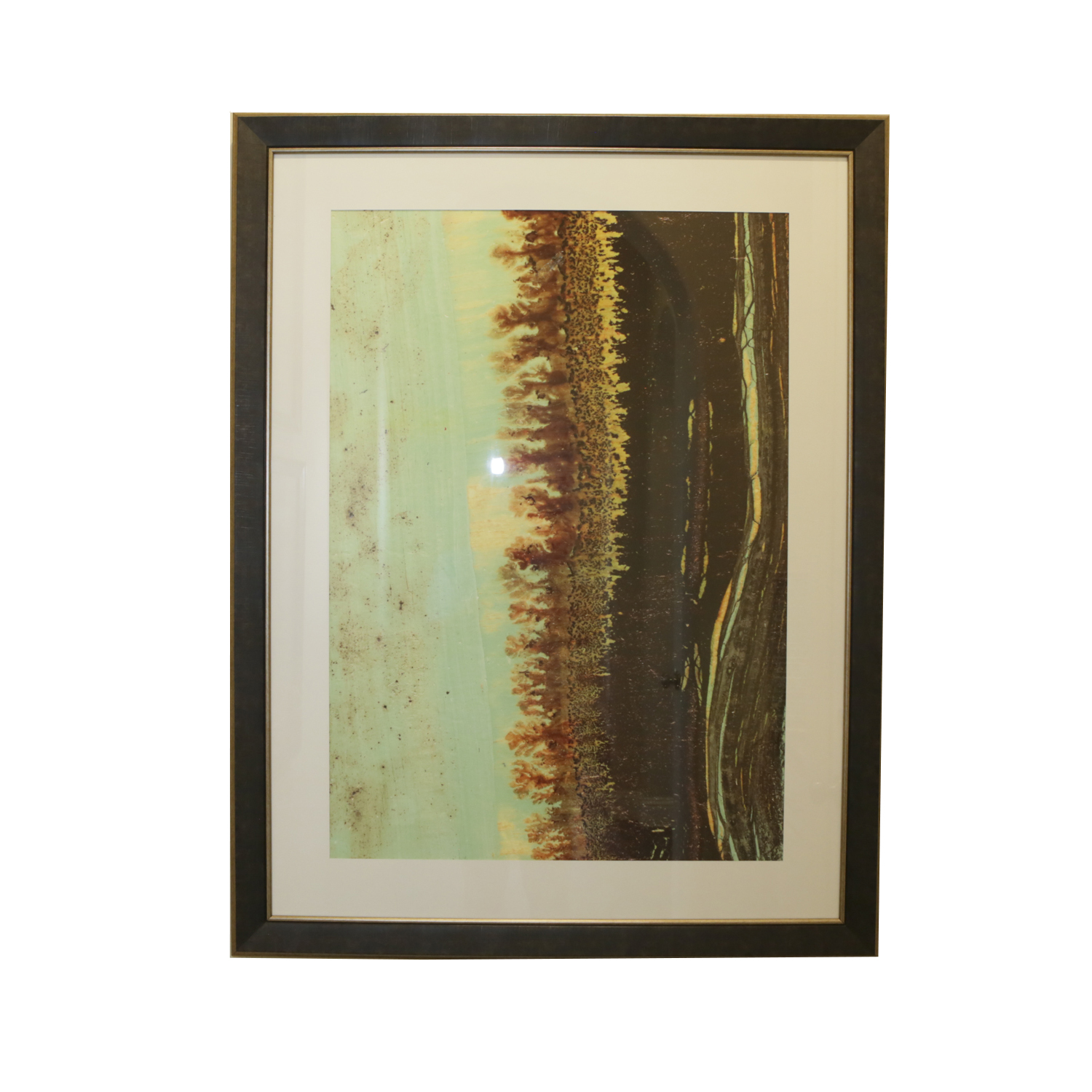 Lithograph of an Abstract Composition