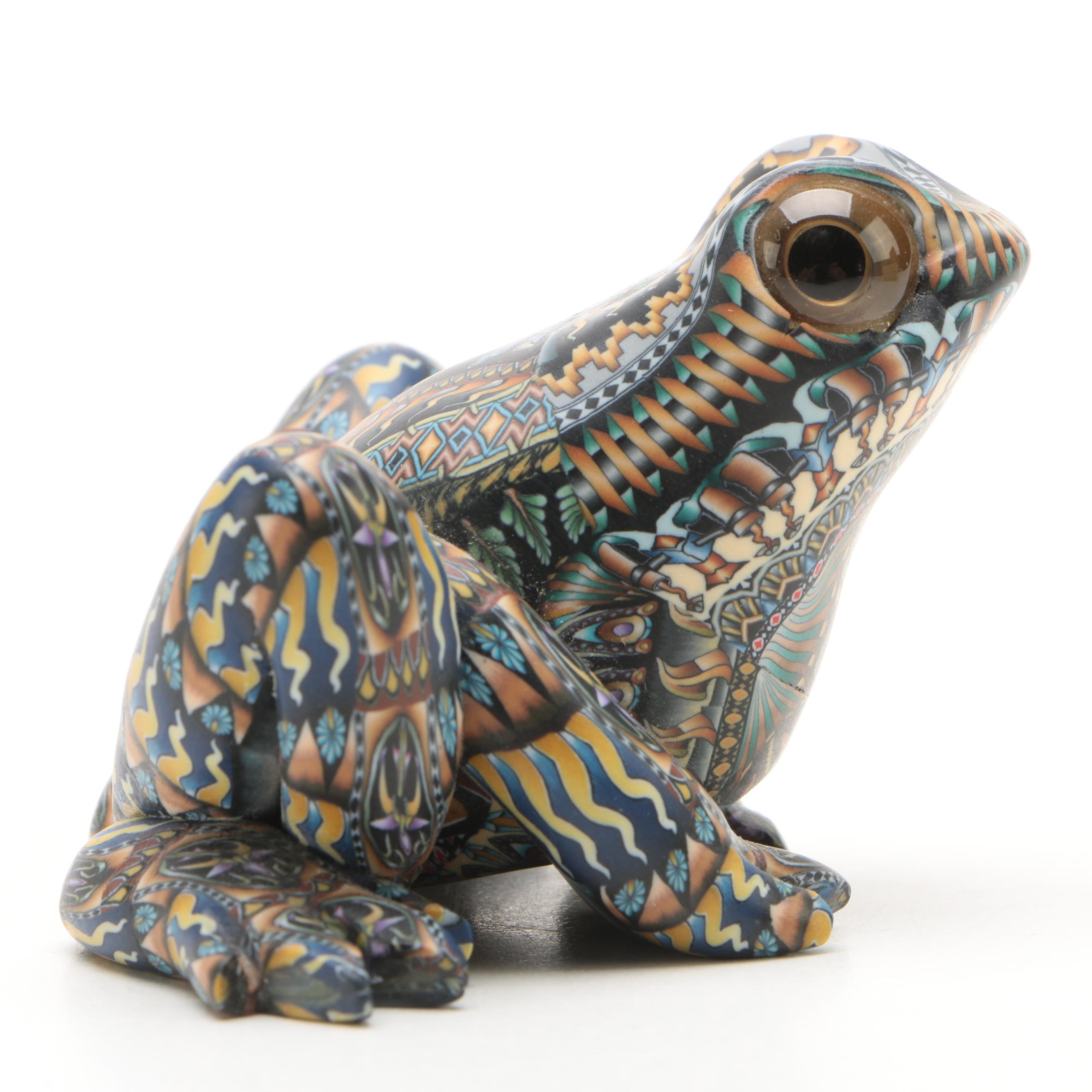 2009 Jon Anderson "Frog Mama" Fimo Creations Sculpture