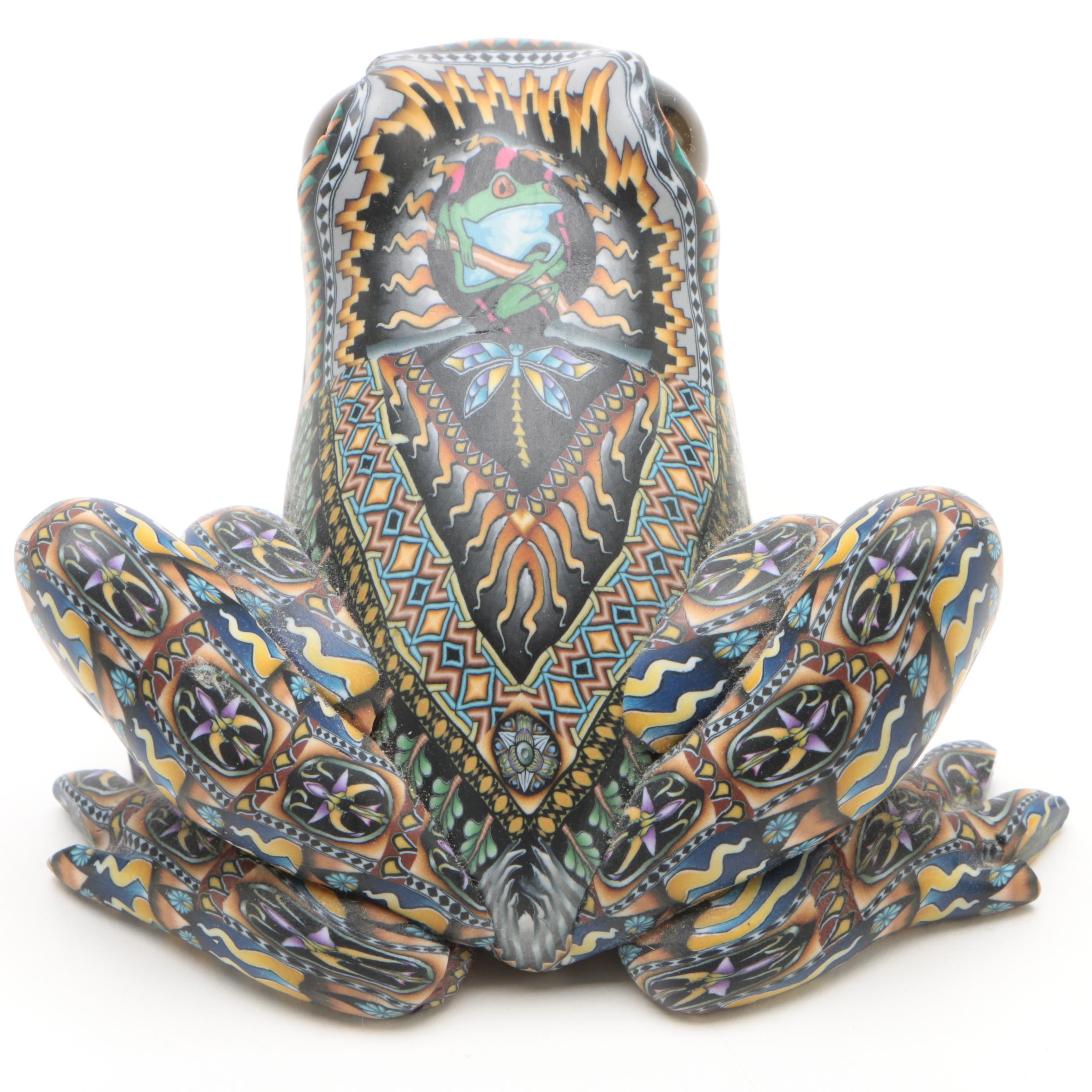 2009 Jon Anderson "Frog Mama" Fimo Creations Sculpture