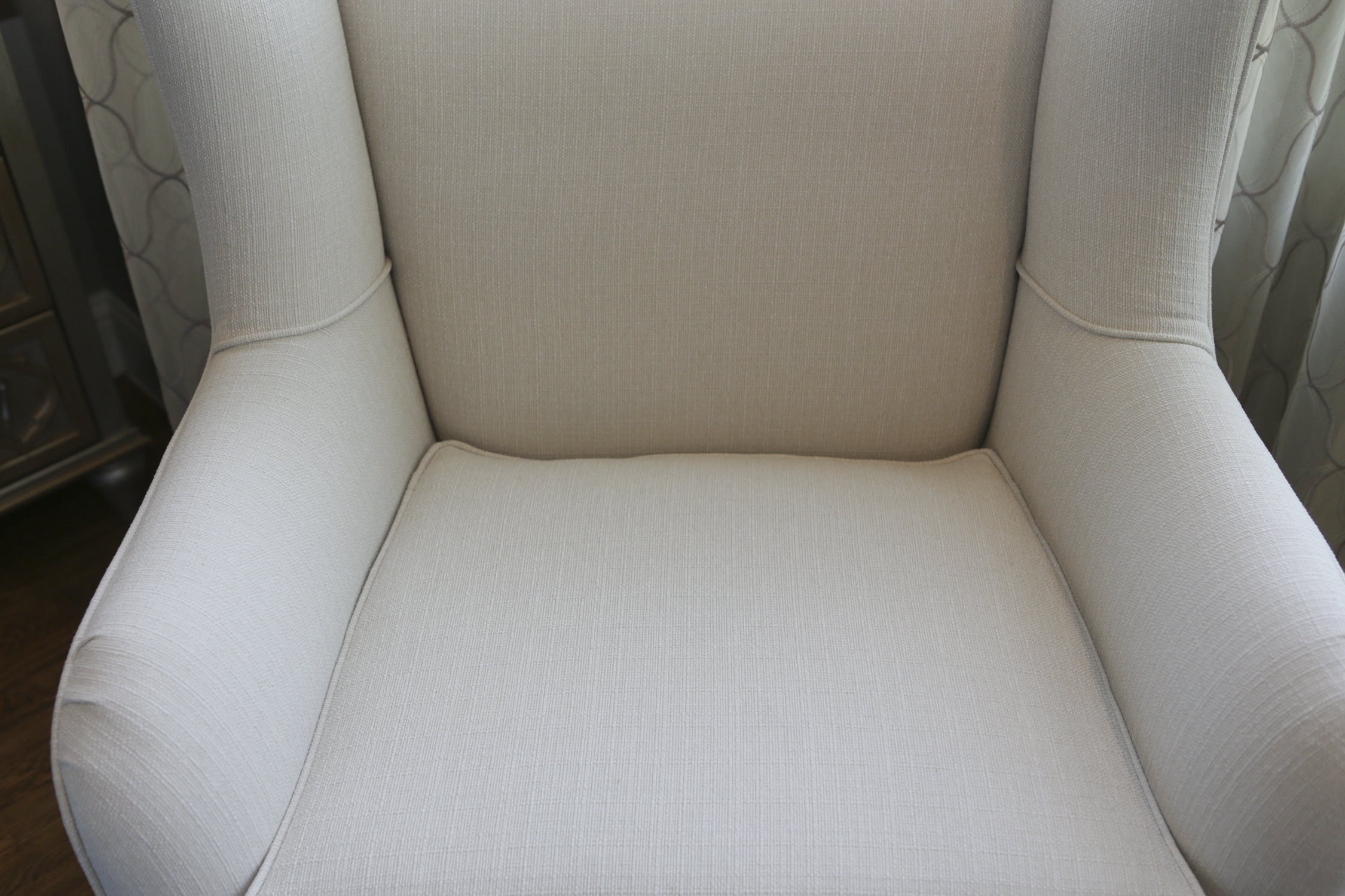 Upholstered Wingback Chair