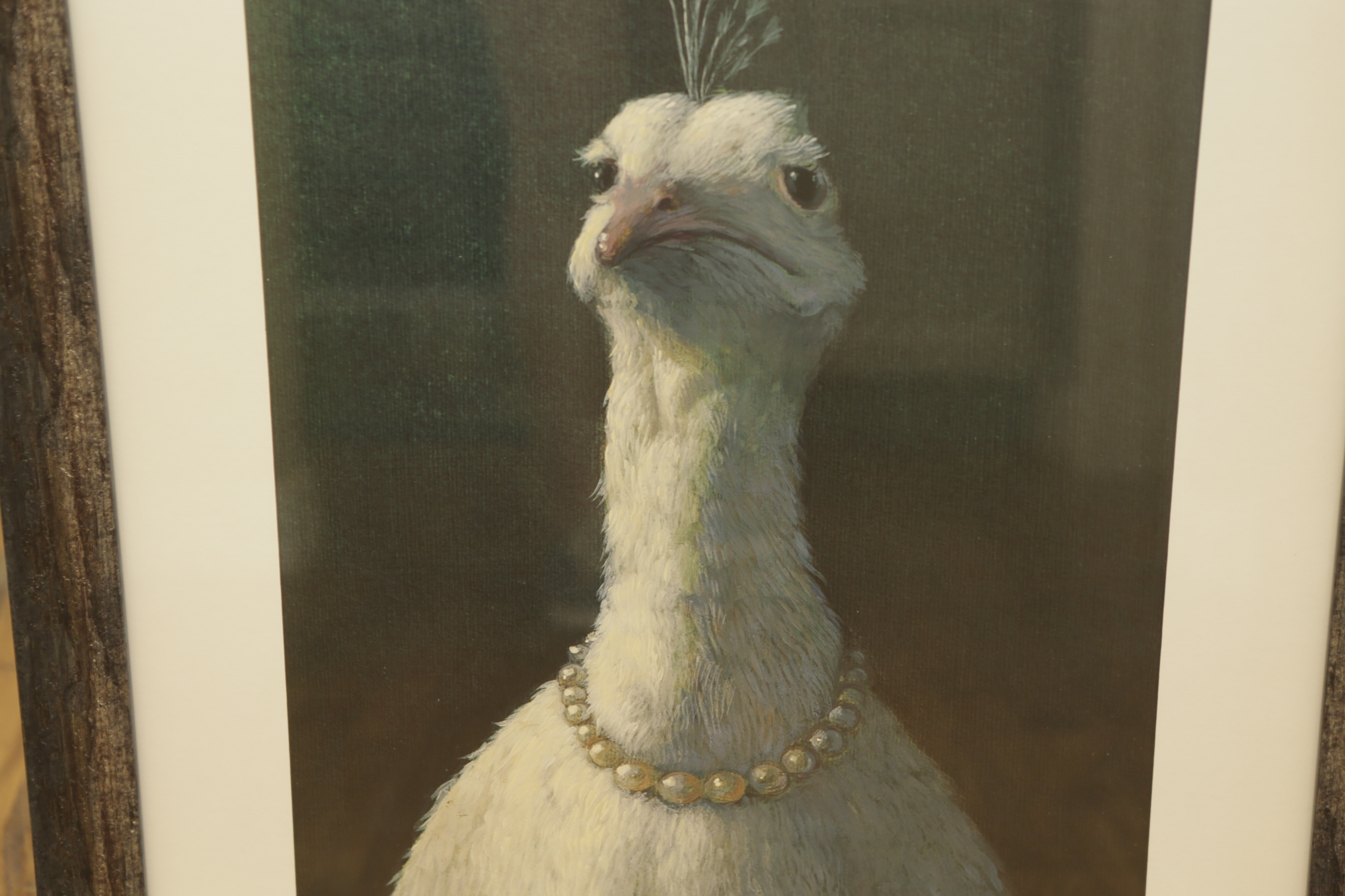 Giclée After Michael Sowa's "Fowl with Pearls"