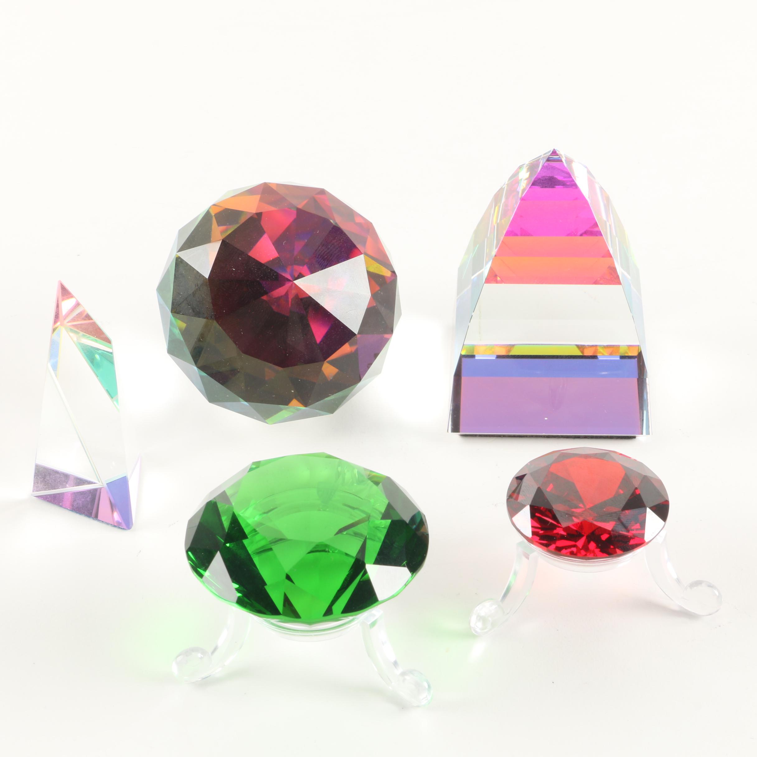 Crystal Figurines Including Swarovski