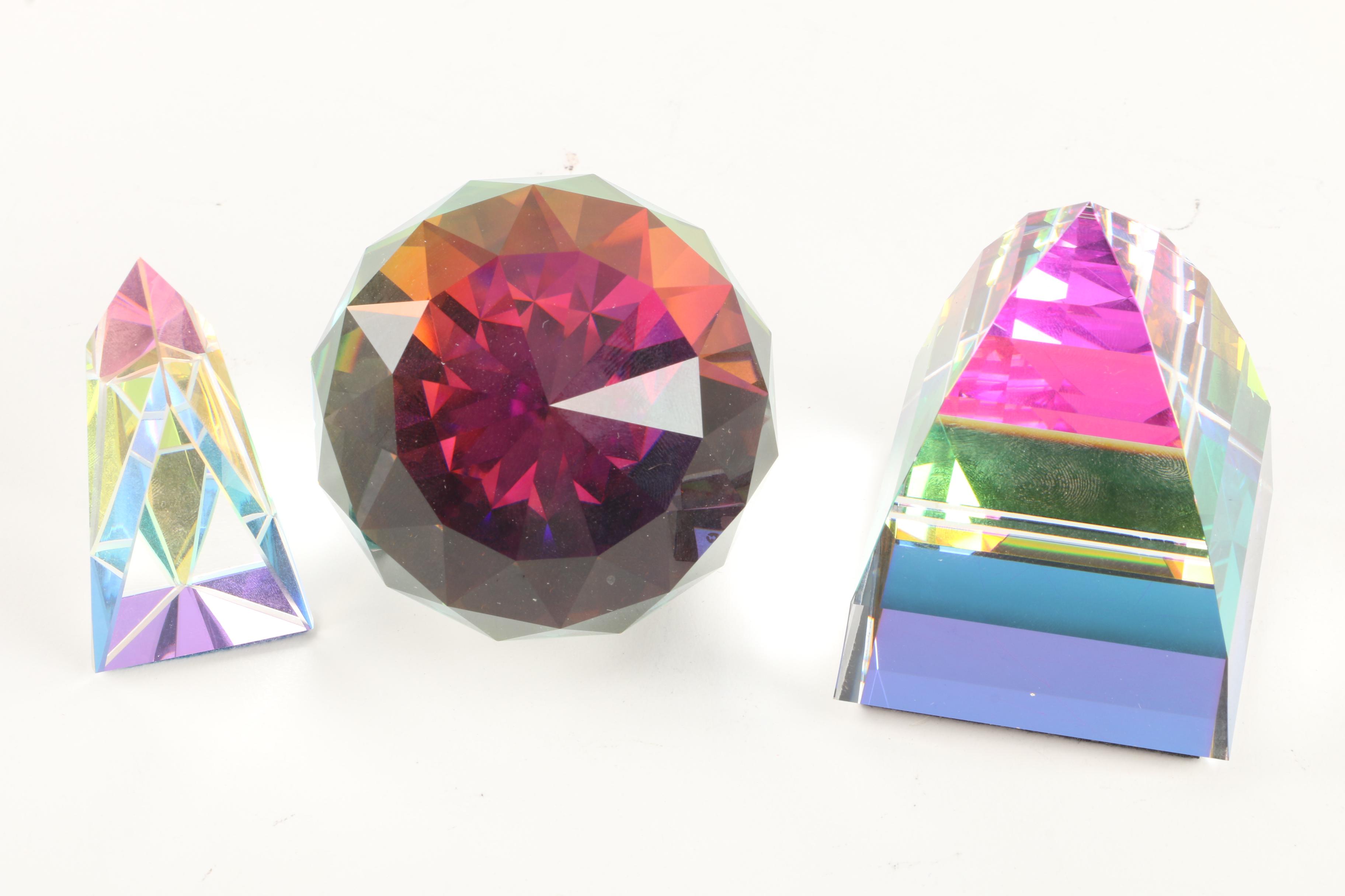 Crystal Figurines Including Swarovski