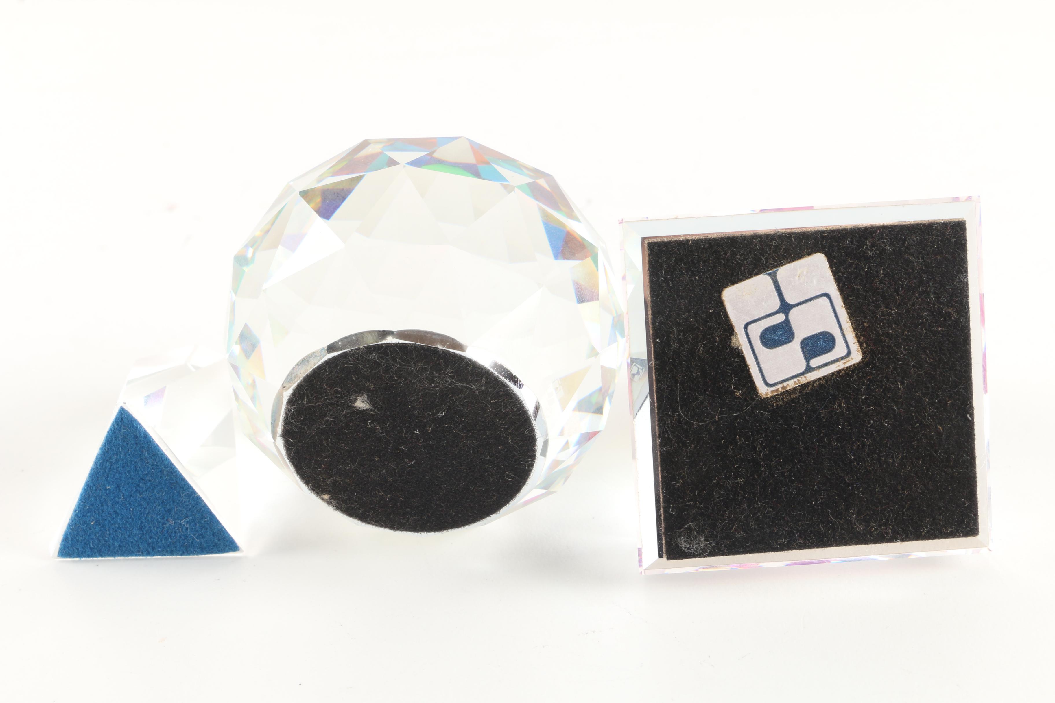 Crystal Figurines Including Swarovski