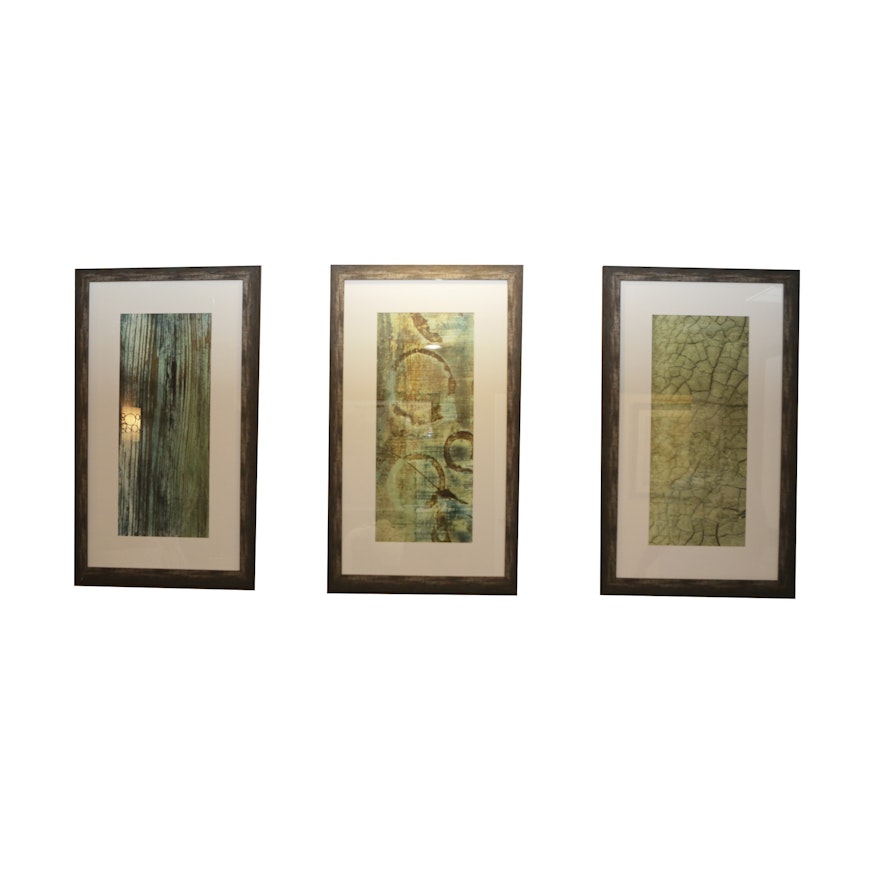Abstract Contempory Offset Lithographs