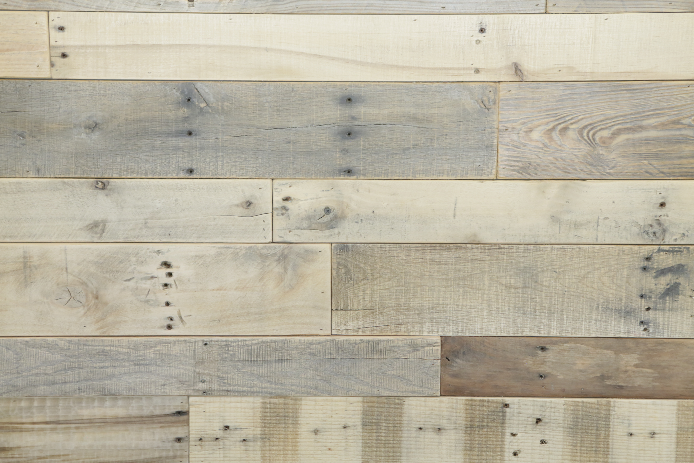 Contemporary Full-Sized Reclaimed Wood Headboard and Bed Frame