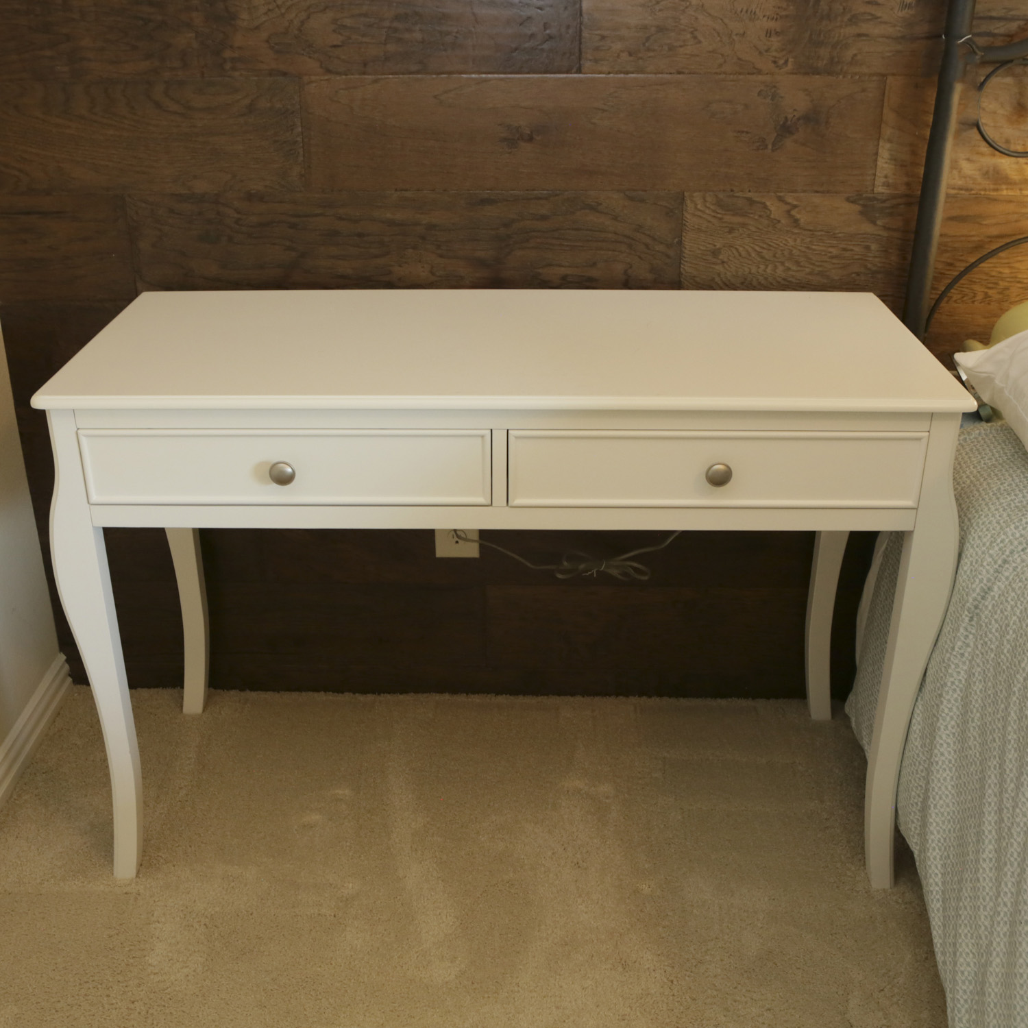 Contemporary White Finished Desk