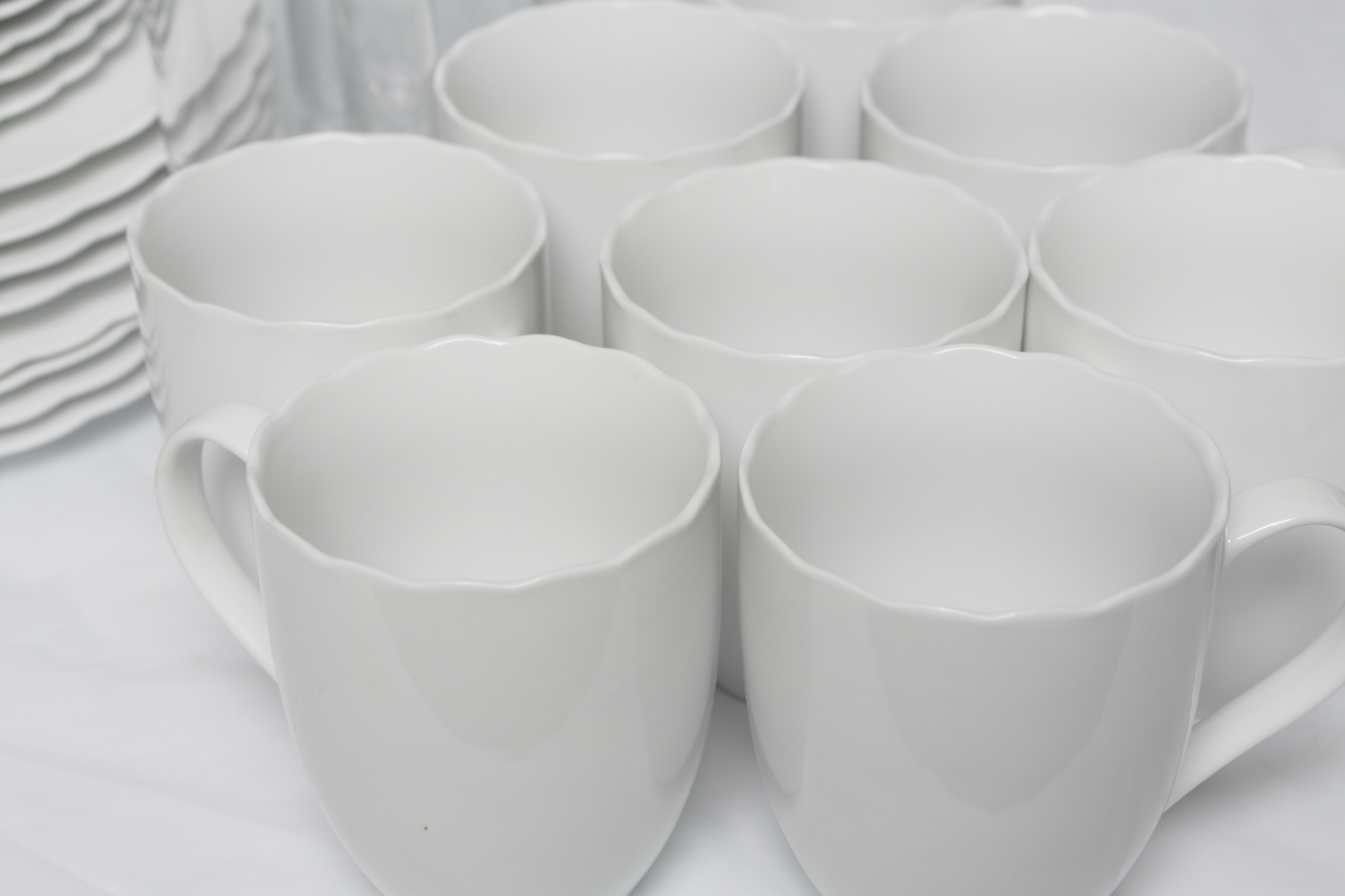 Picnic Baskets with Francois et Mimi Dinnerware and Cookbooks