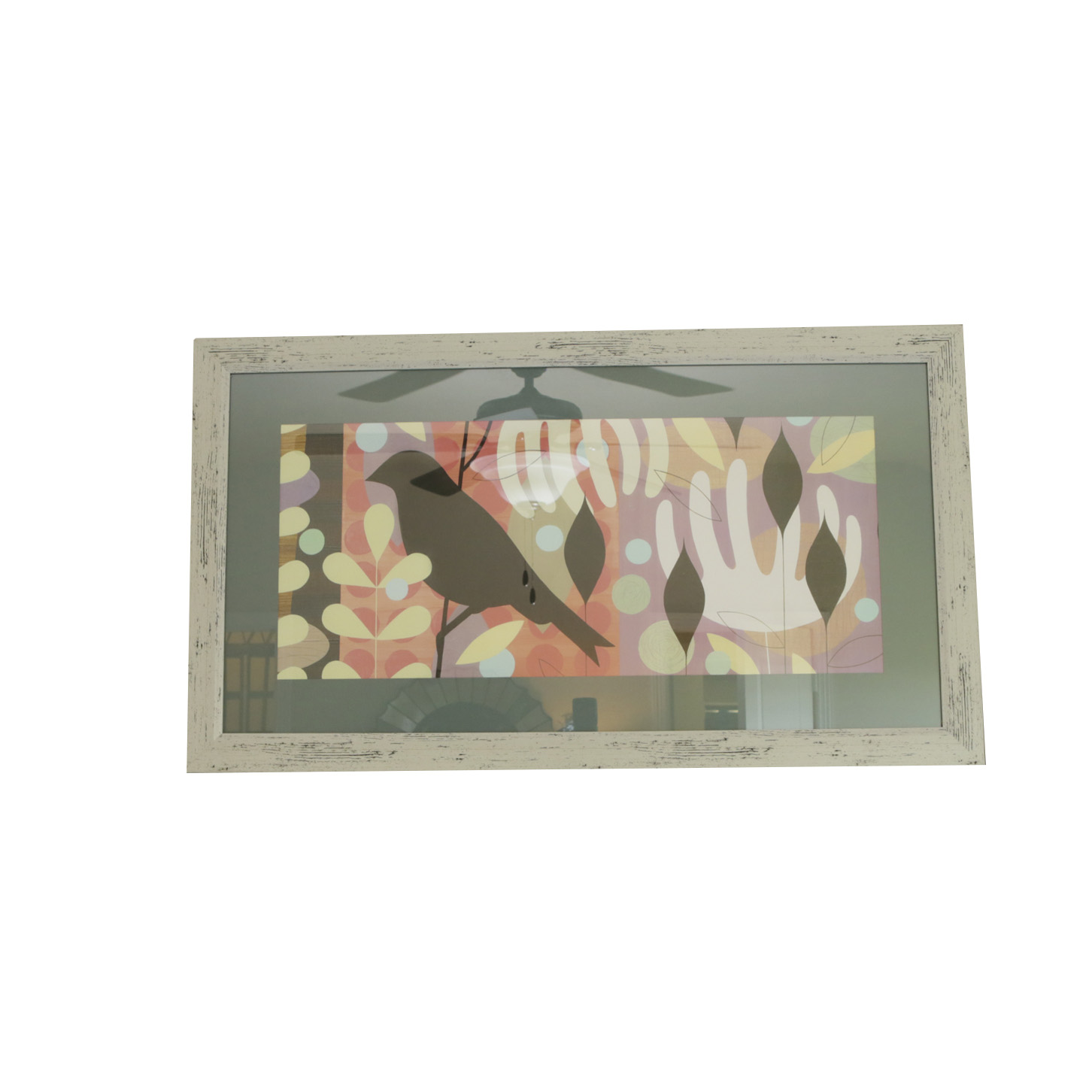 Offset Lithograph After Tracy Walker "Birds in the Garden II"