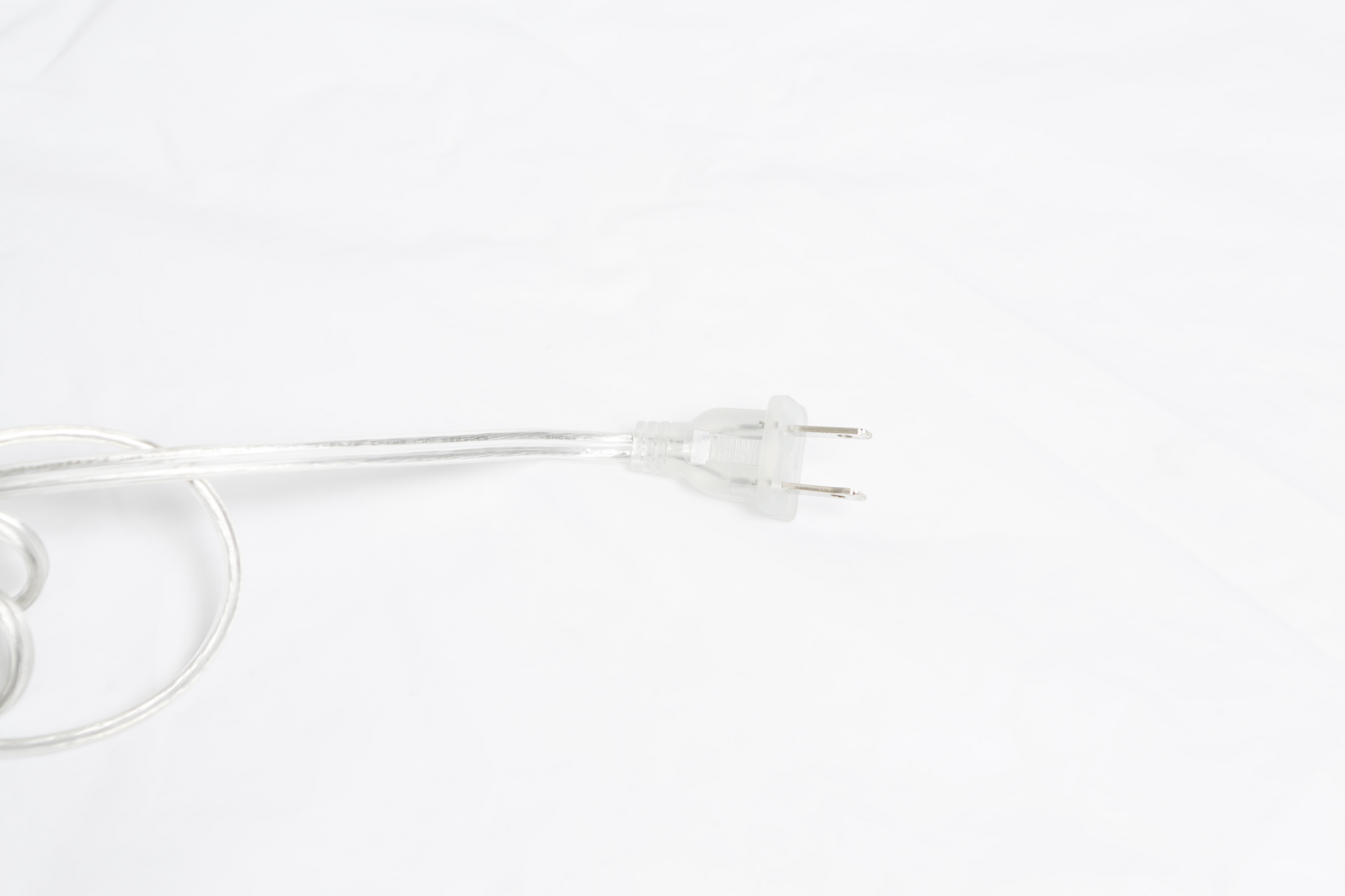 Silver Tone Metal Cage Table Lamp with Fabric Covered Shade