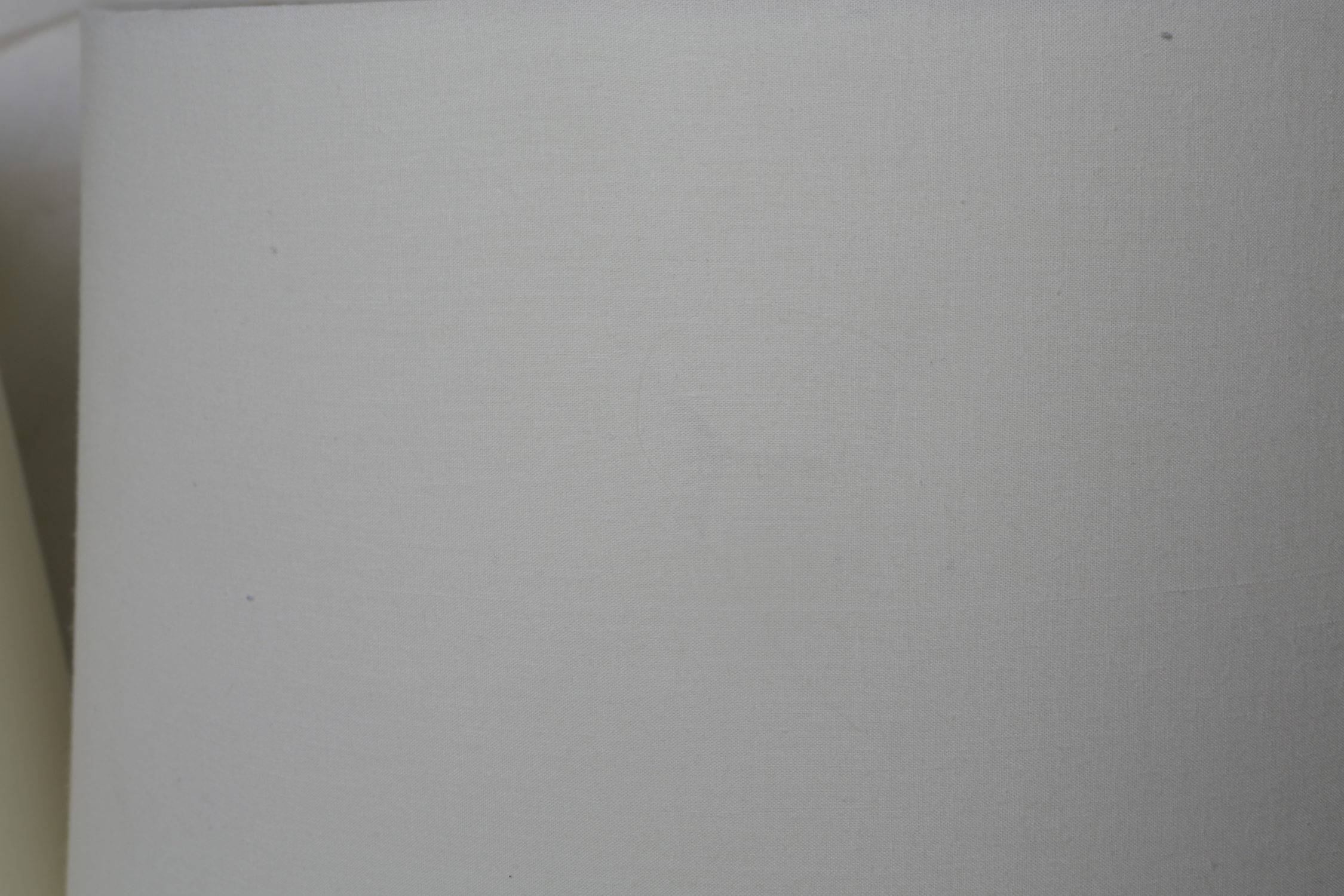 Matching Green Tint Glass Table Lamps with Fabric Covered Shades