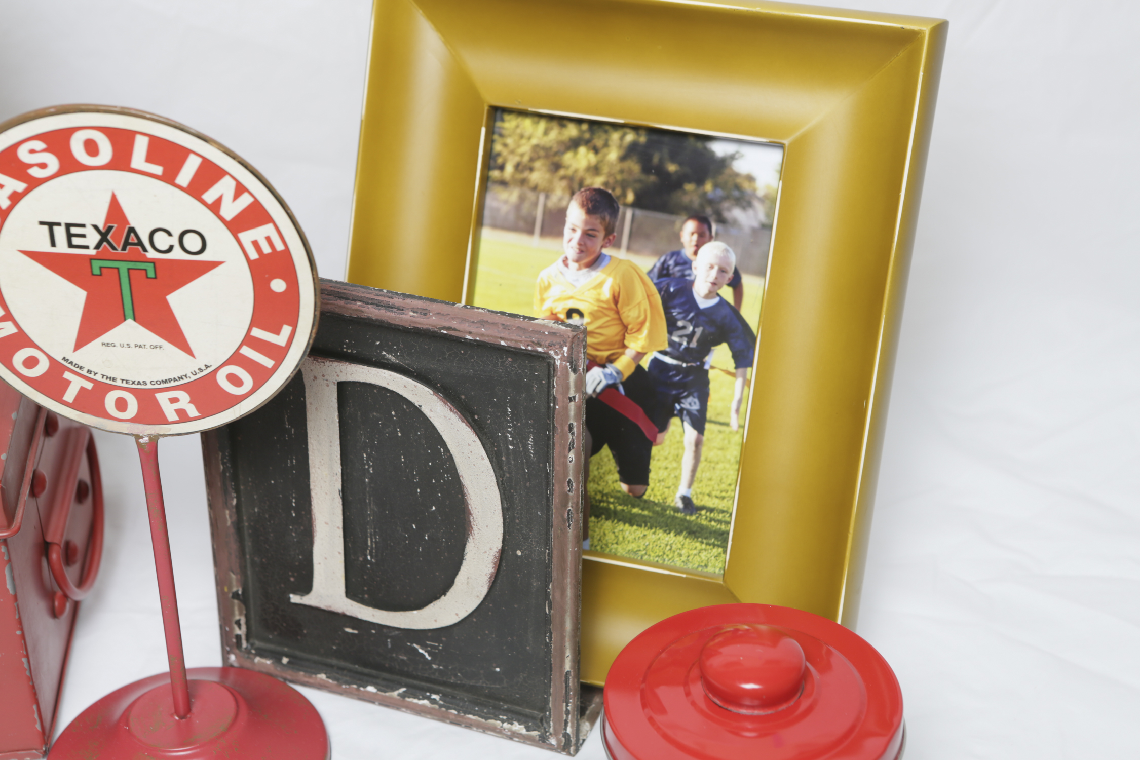 Vintage Inspired Home Decor including a Desk Top Globe and Alarm Clock