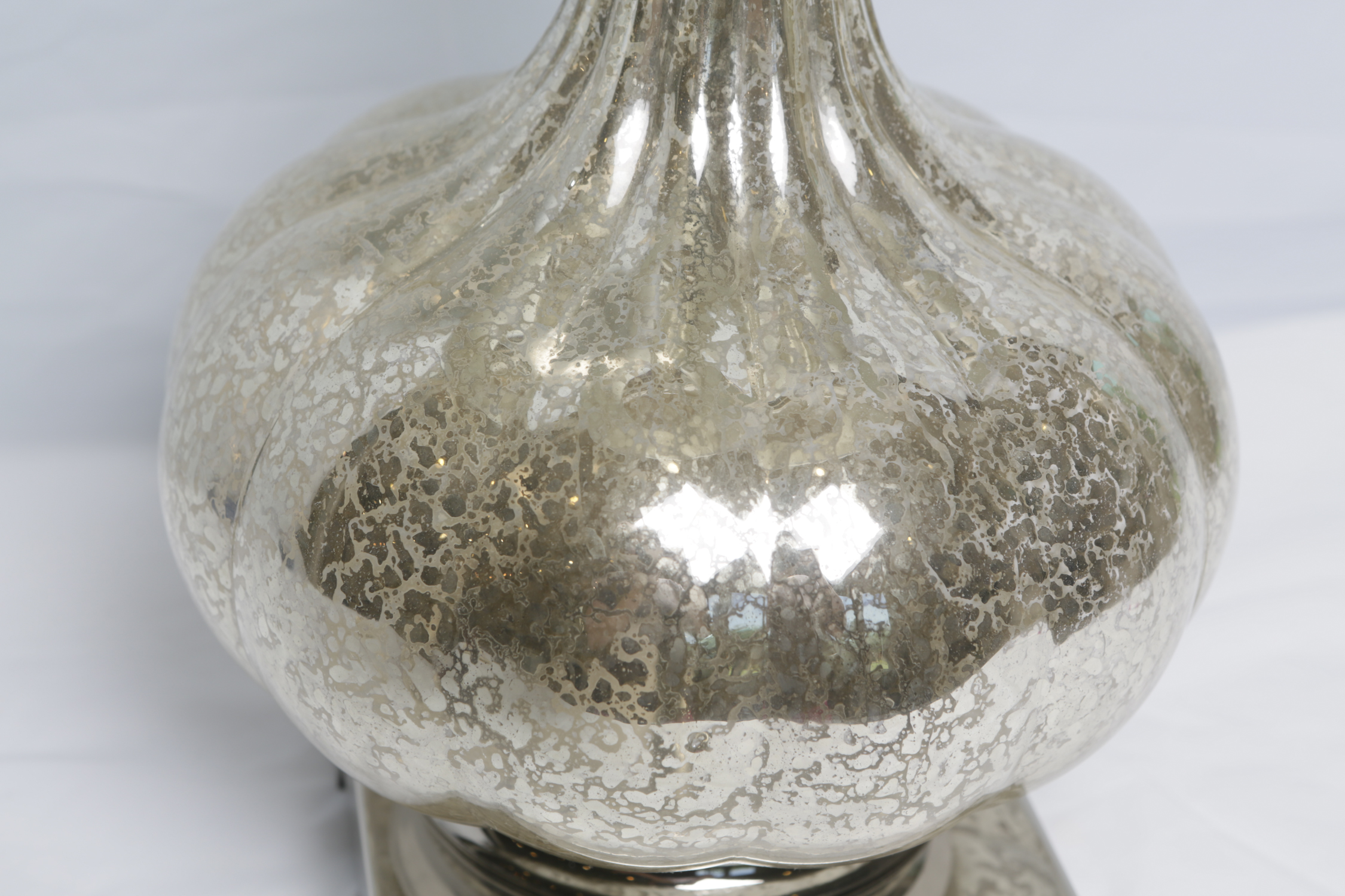 Mercury Glass Table Lamp