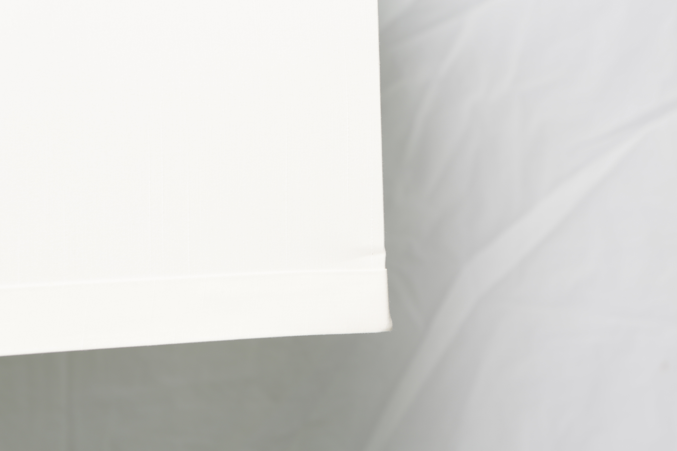 Architectural Ceramic and Acrylic Table Lamp with Fabric Covered Shade