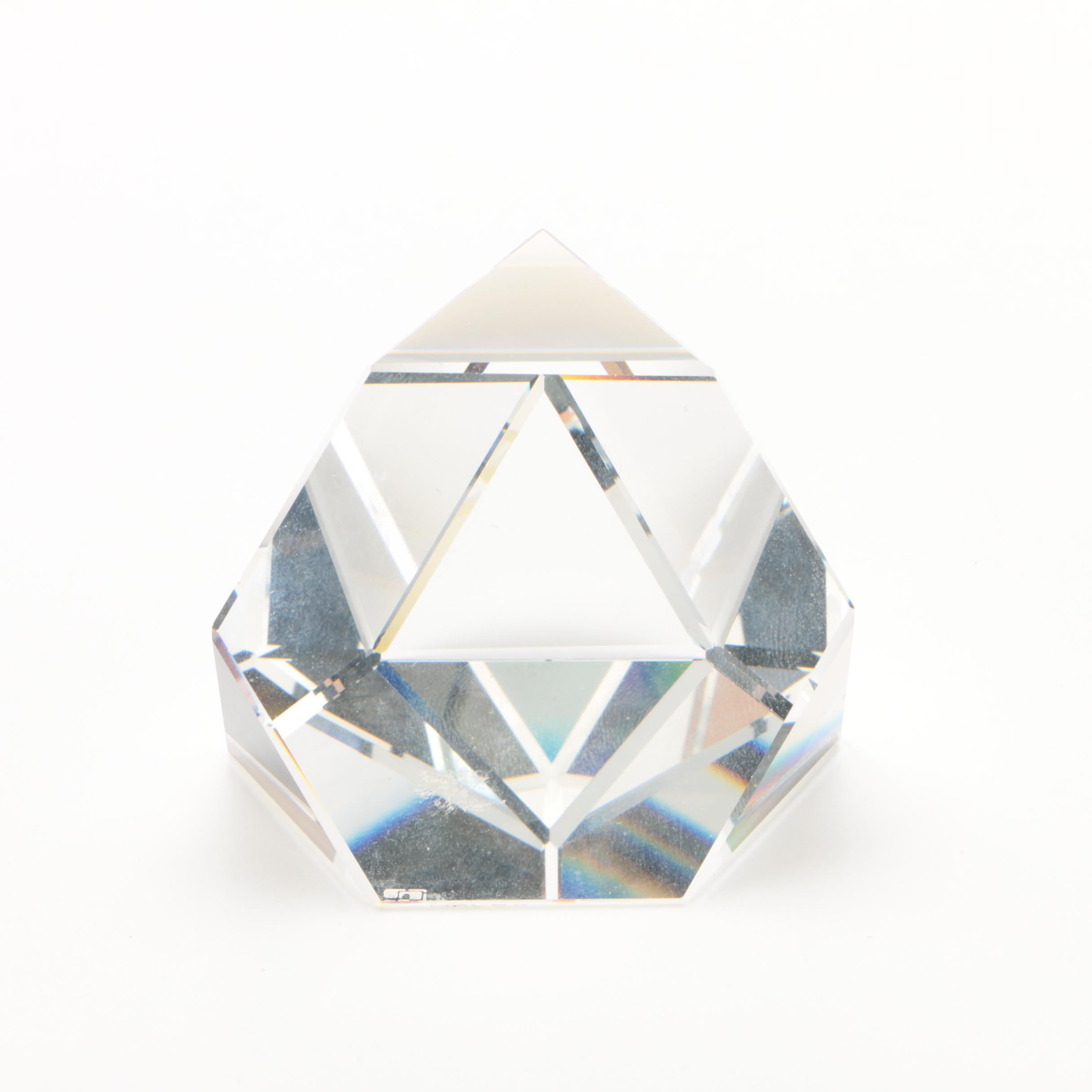 Swarovski Crystal Geometric Figurine