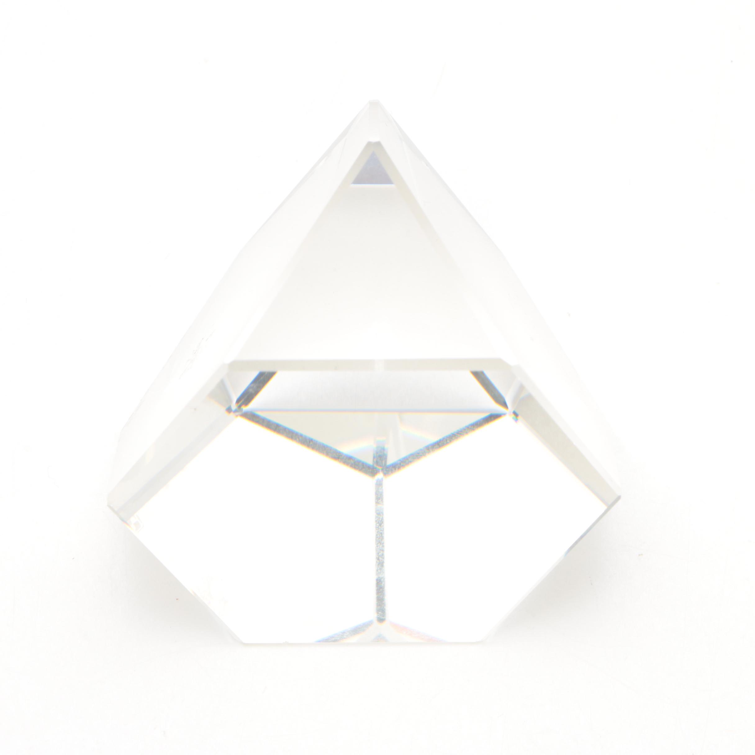 Swarovski Crystal Geometric Figurine
