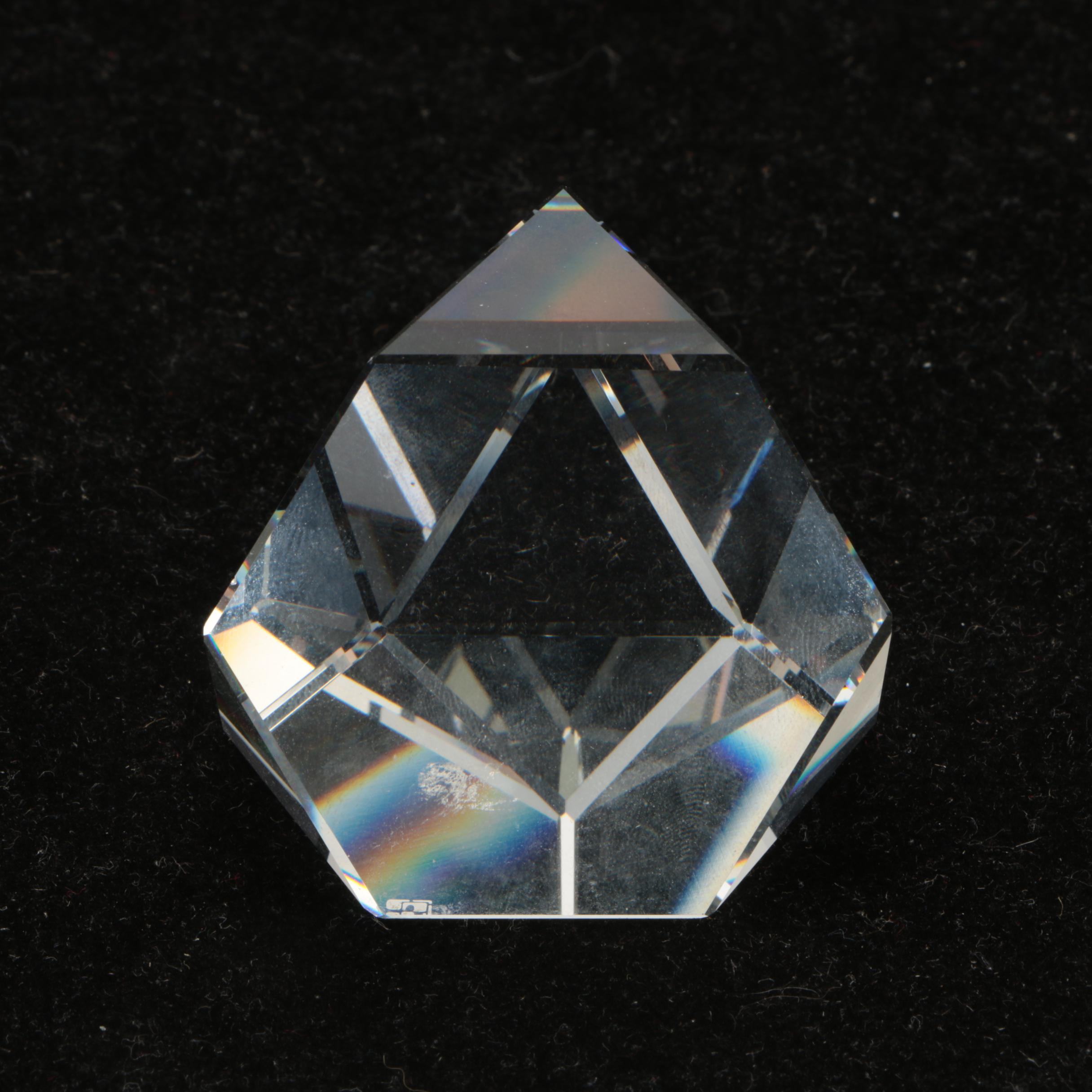 Swarovski Crystal Geometric Figurine