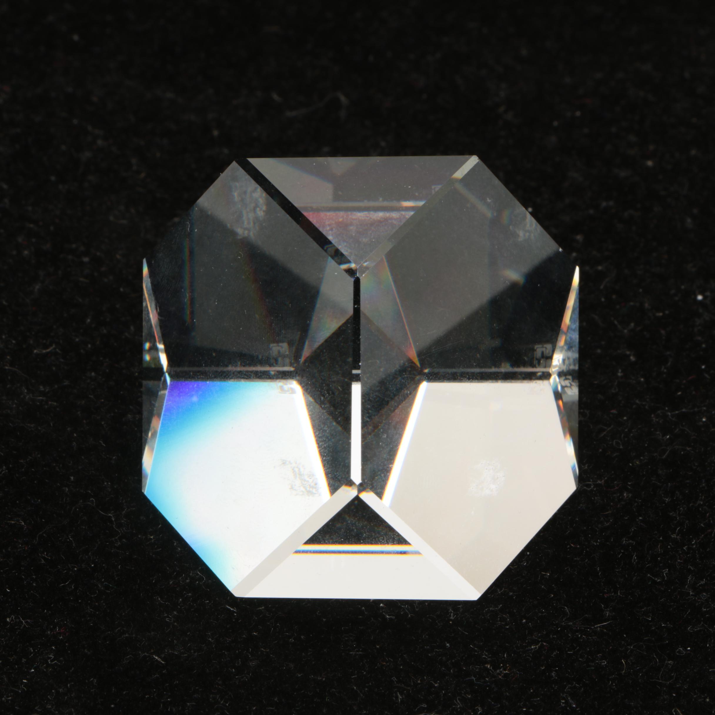 Swarovski Crystal Geometric Figurine