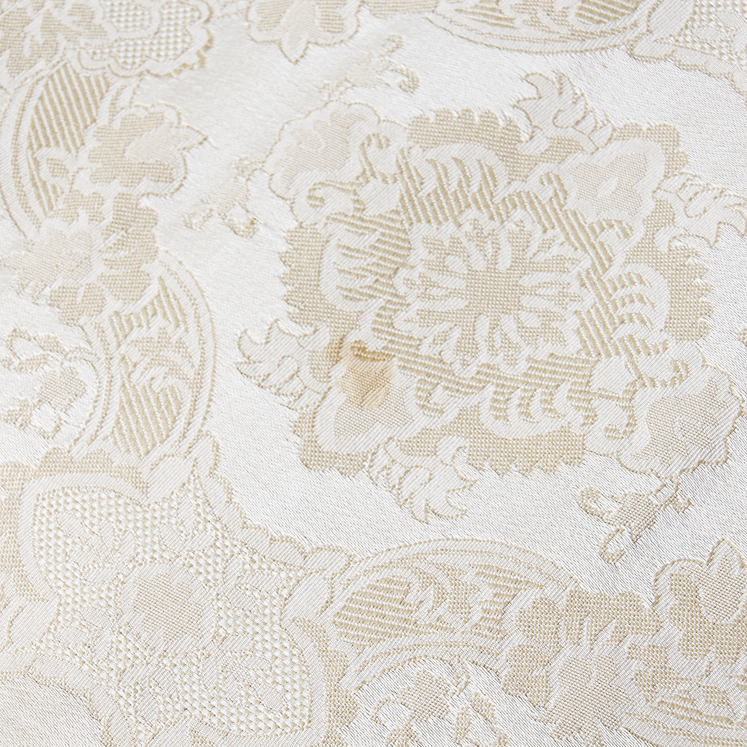 Vintage Louis XV Style Cream Toned Upholstered Sofa