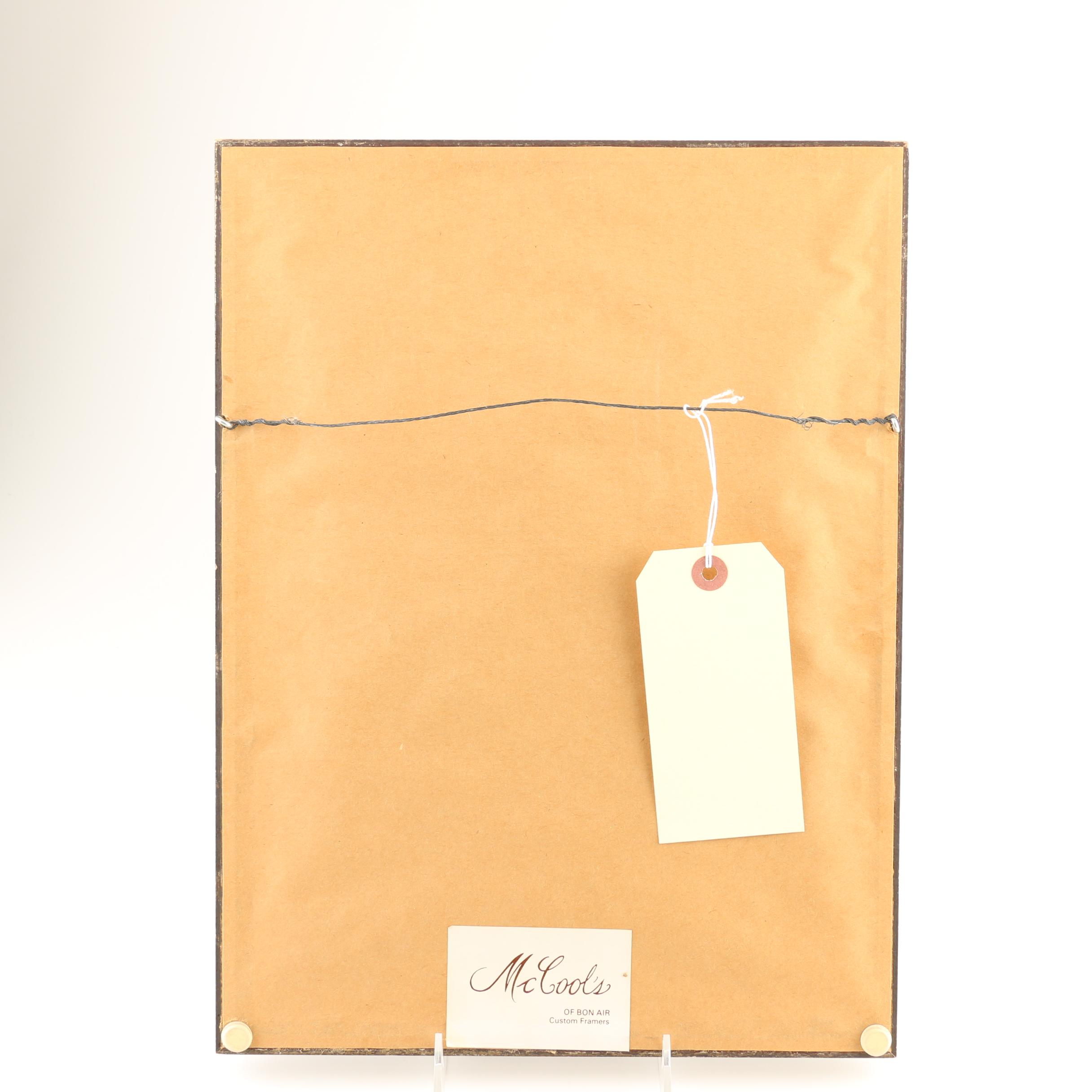 Framed Set of Antique Confederate Currency