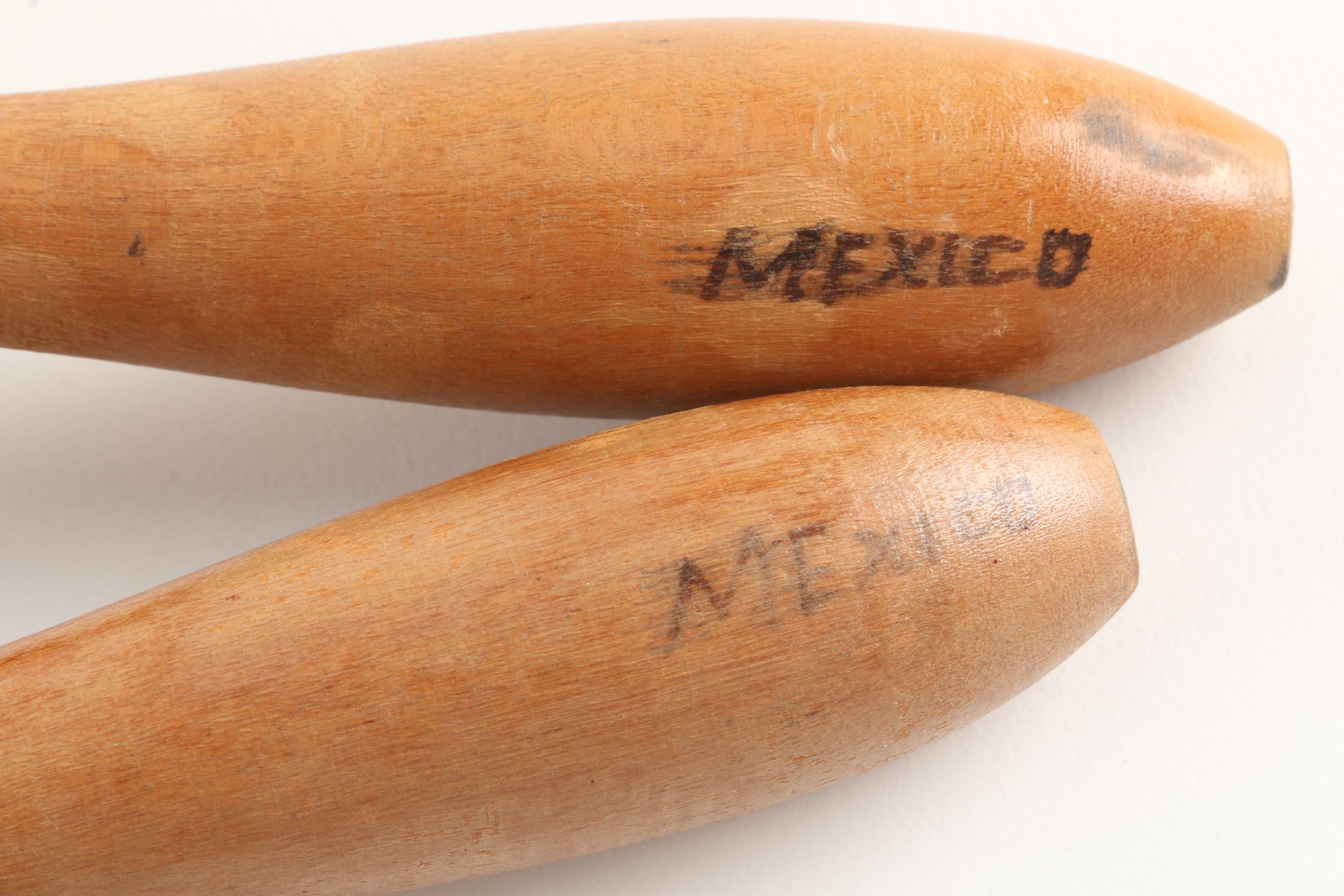 Mexican Wooden Maracas