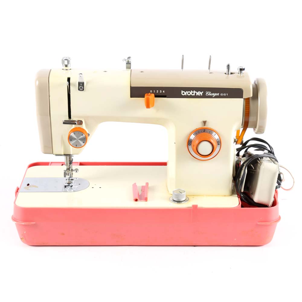 Vintage Brother Charger 661 Sewing Machine