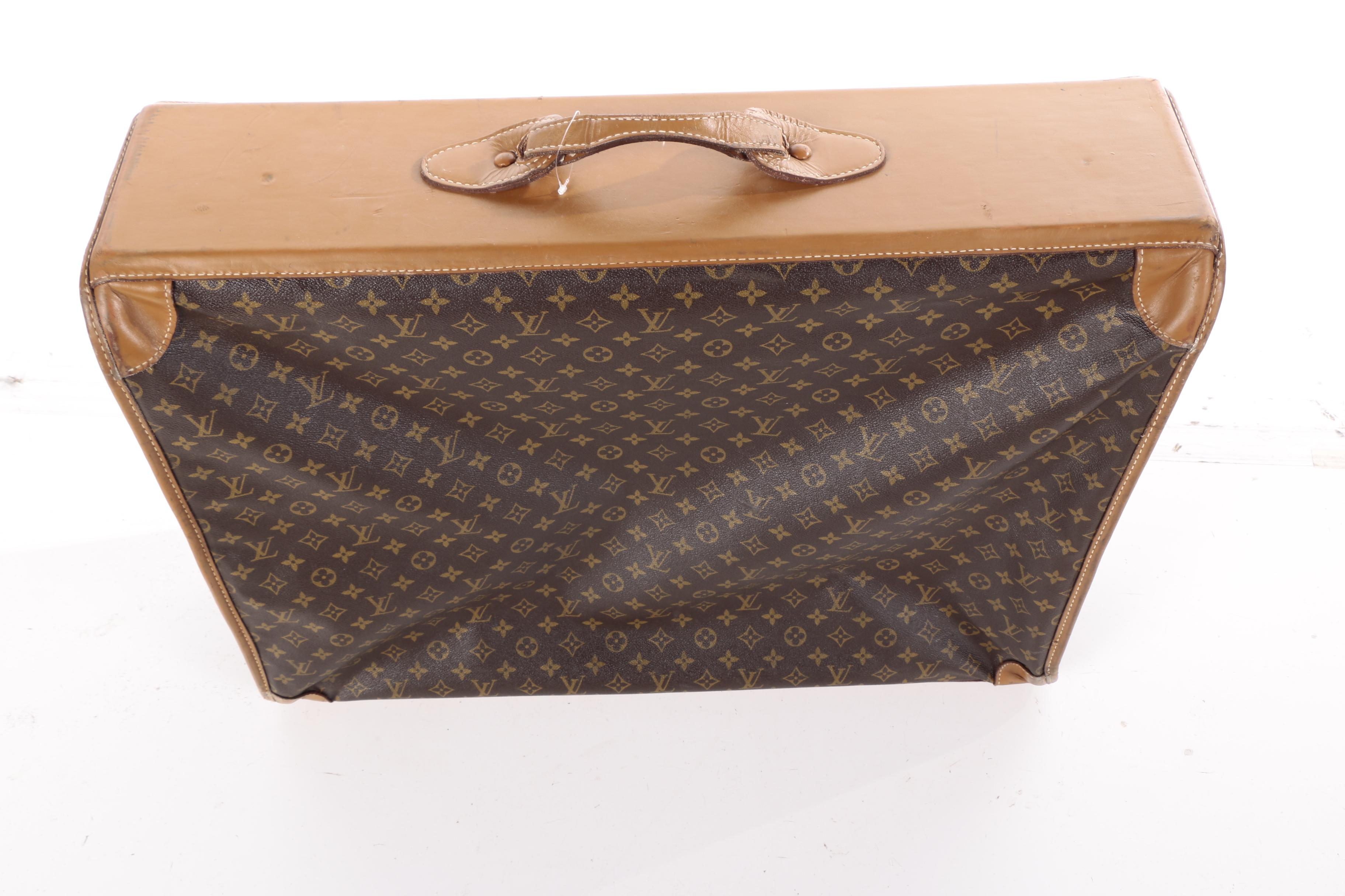 Vintage Louis Vuitton of Paris Monogram Suitcase