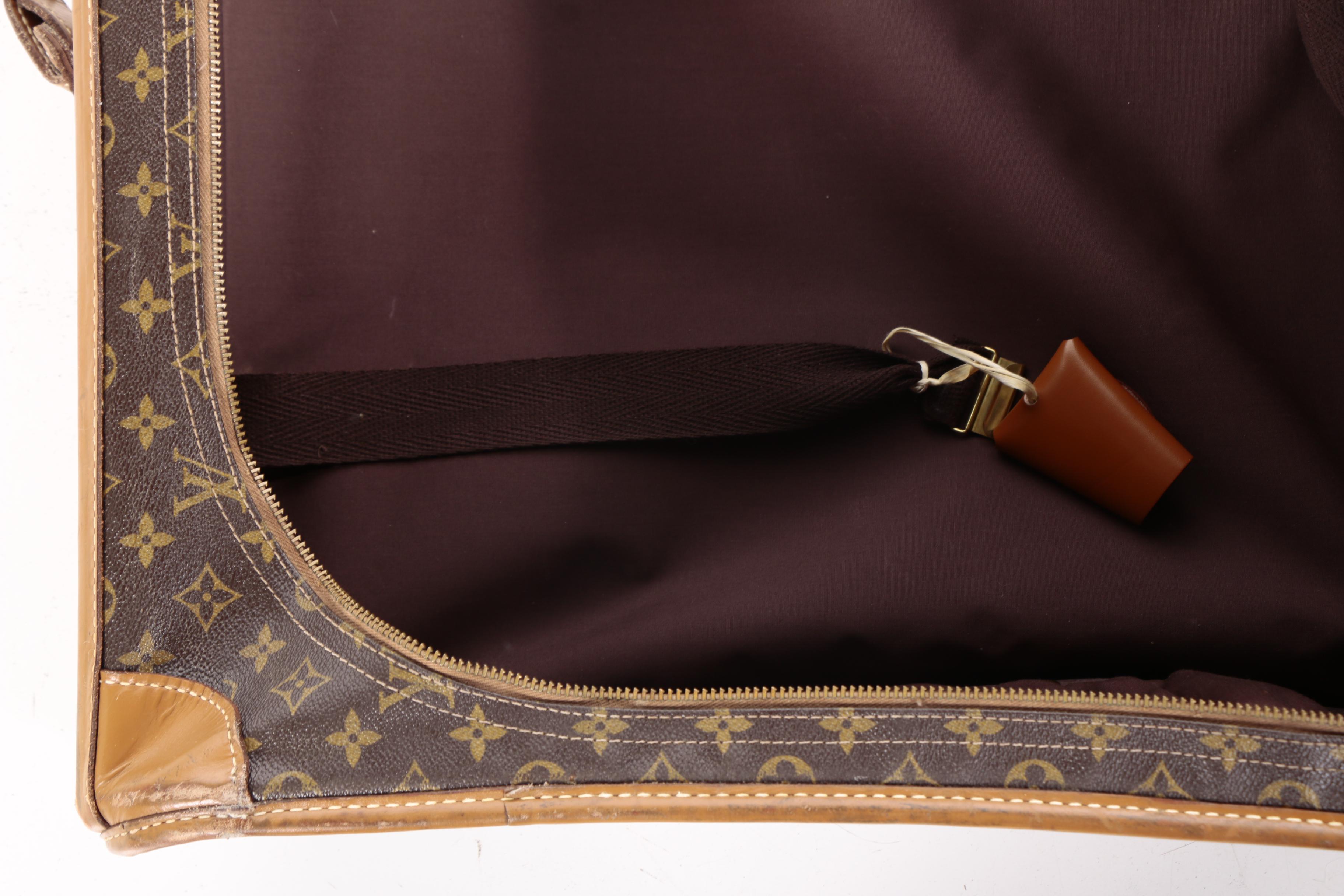 Vintage Louis Vuitton of Paris Monogram Suitcase