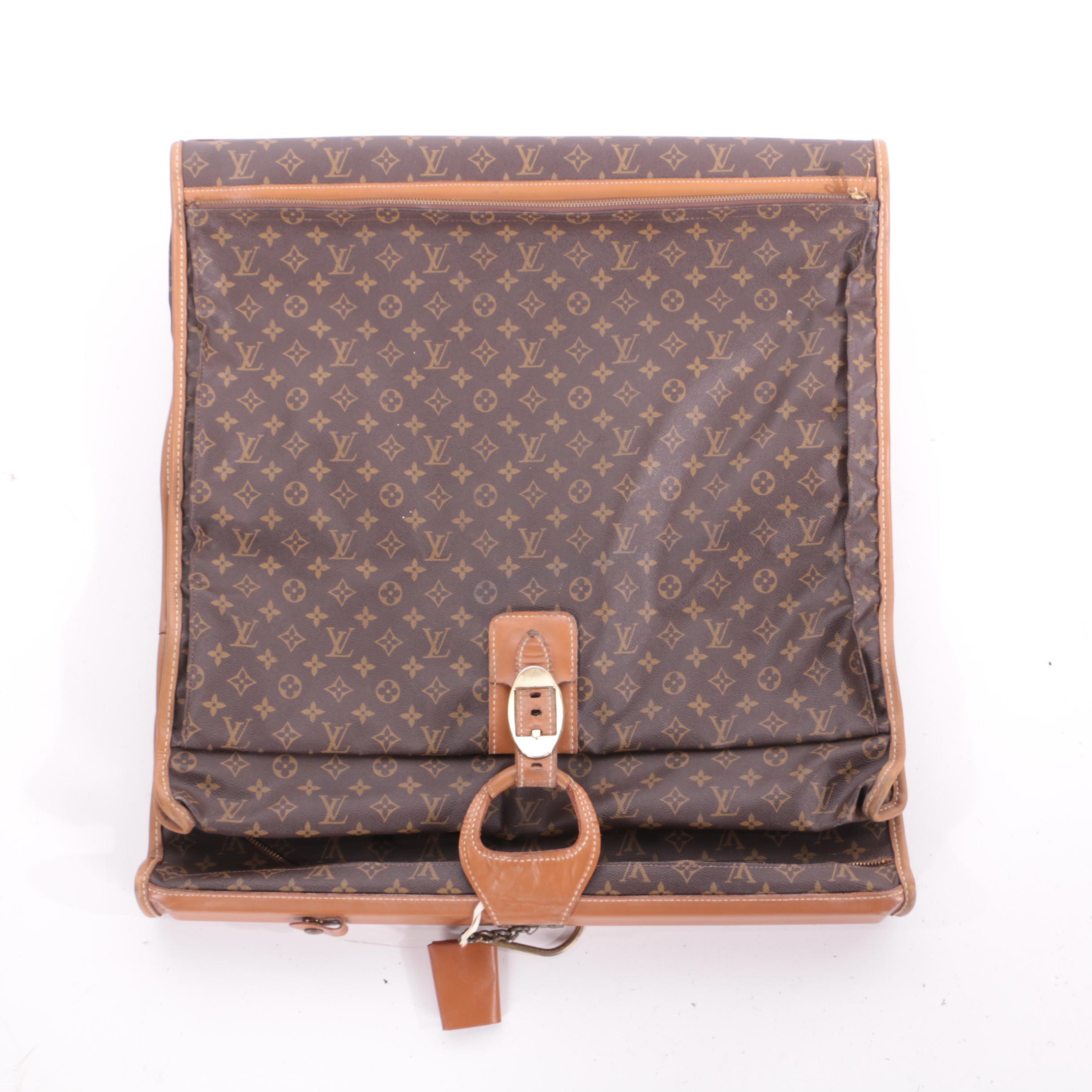 Vintage Louis Vuitton of Paris Monogram Garment Bag